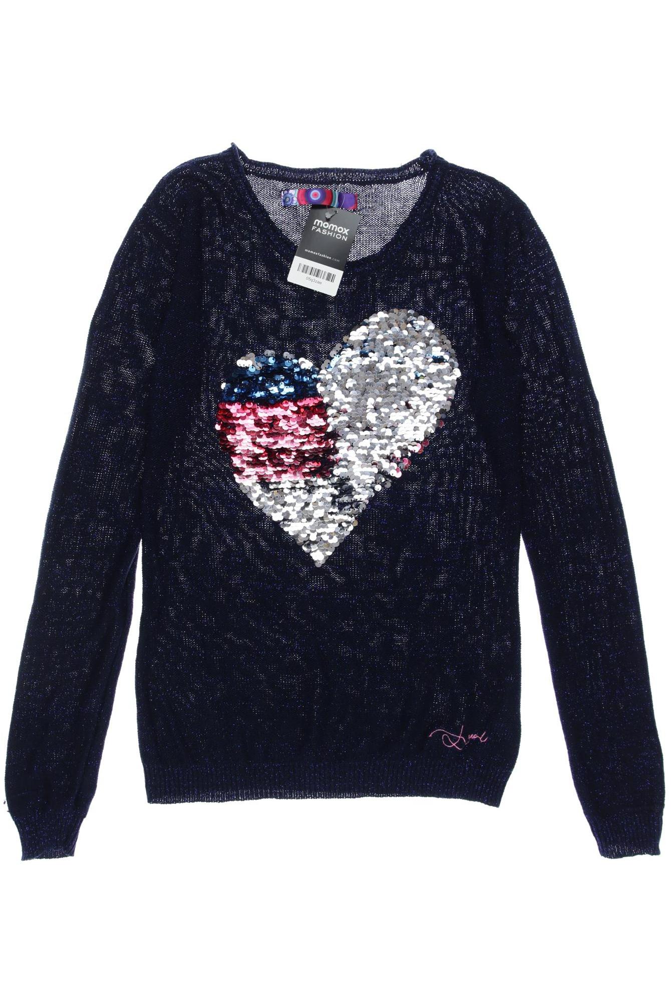 

Desigual Damen Pullover, marineblau, Gr. 164