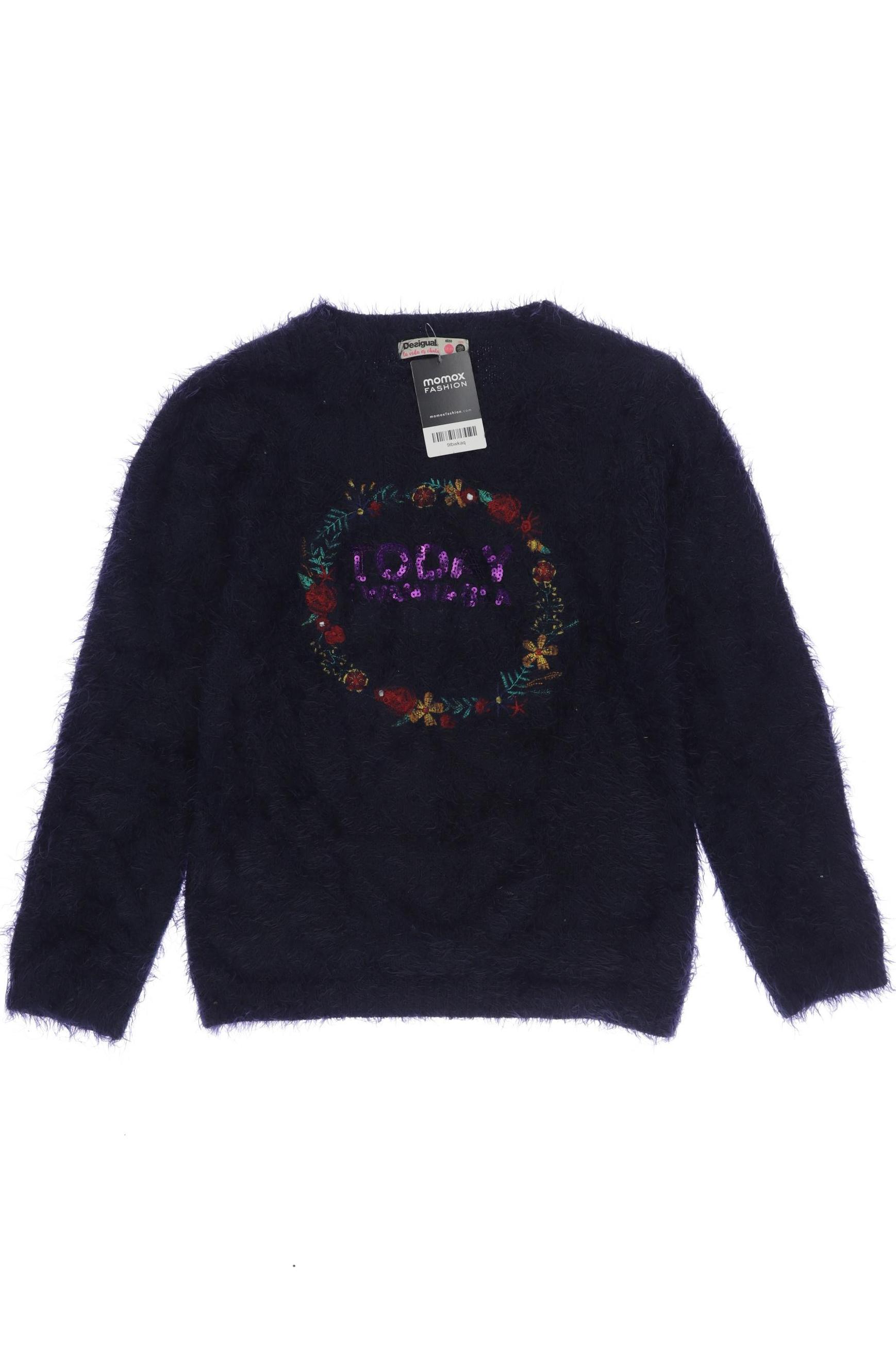 

Desigual Damen Pullover, marineblau, Gr. 158