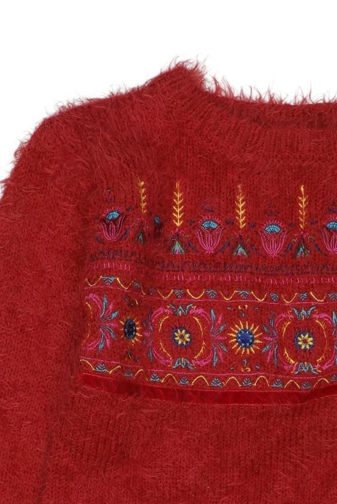 Thumbnail - Desigual Mädchen Pullover, rot, Gr. 122/128