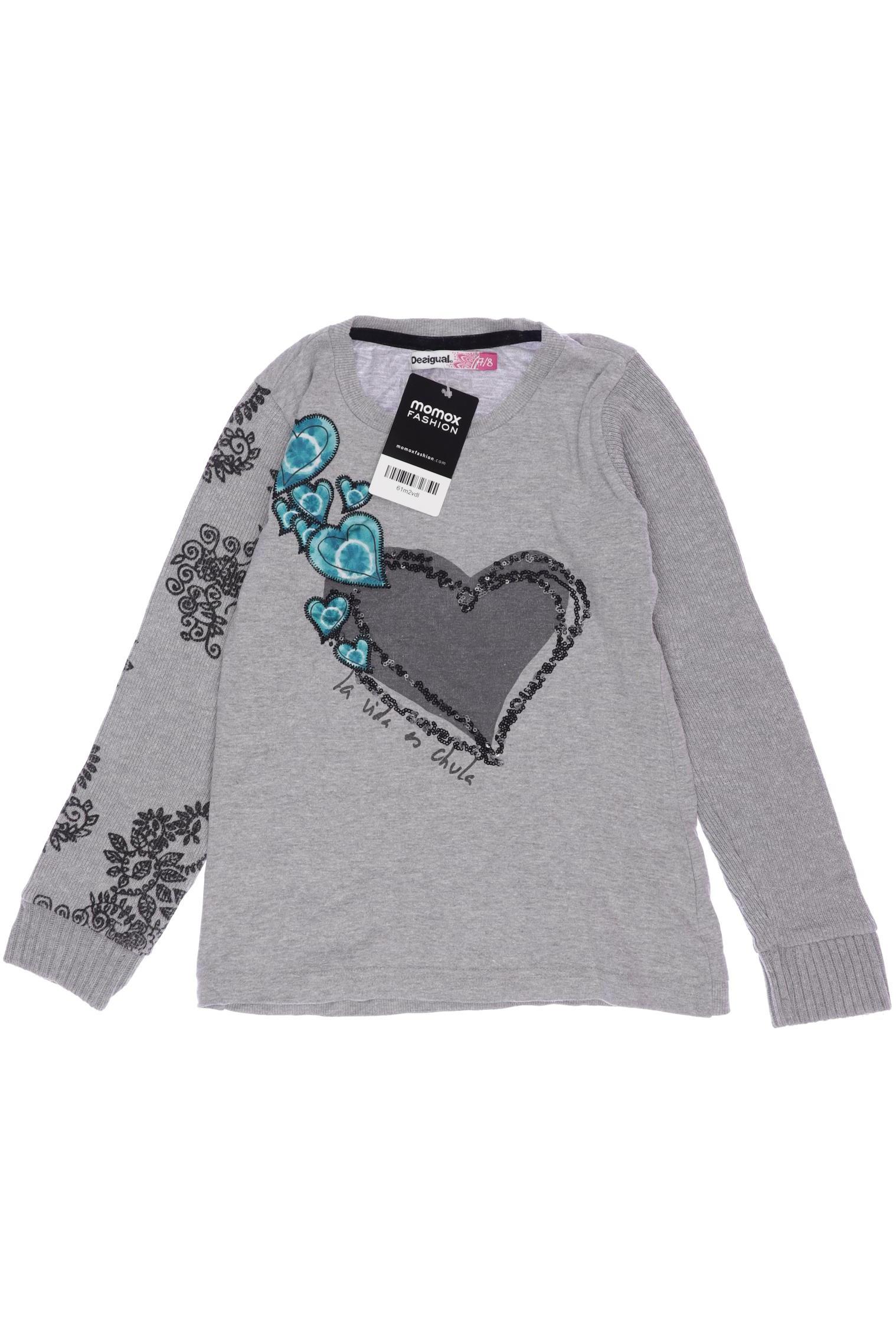 

Desigual Damen Pullover, grau, Gr. 128