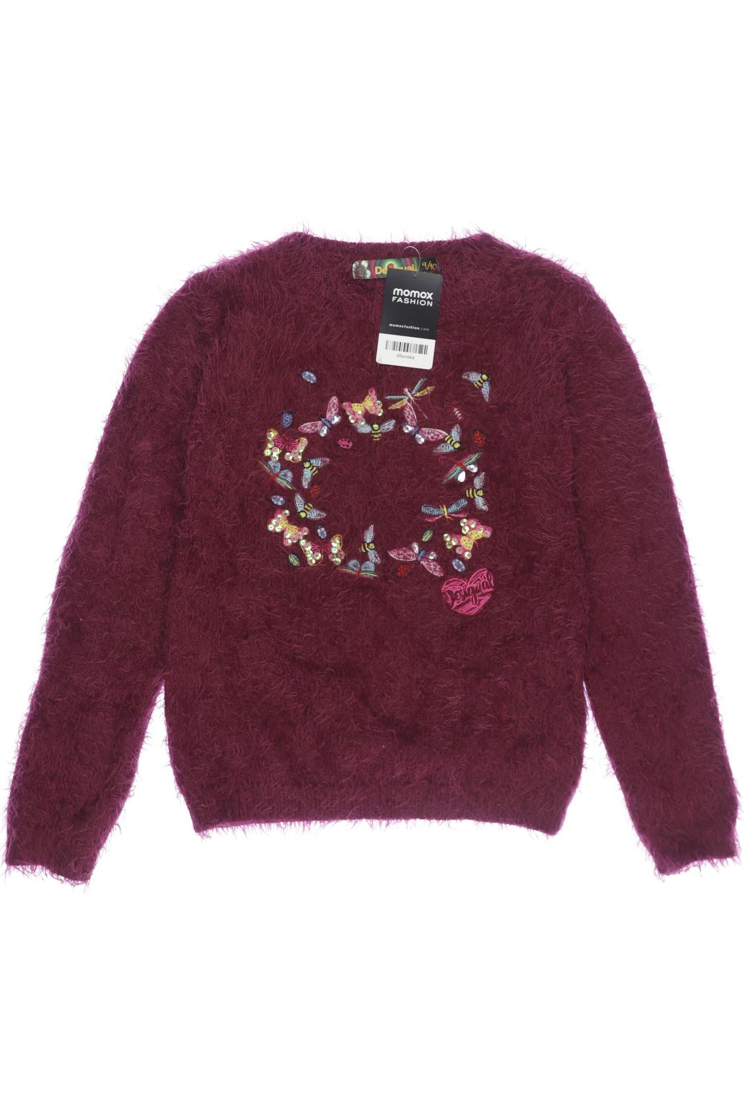 

Desigual Damen Pullover, bordeaux, Gr. 134
