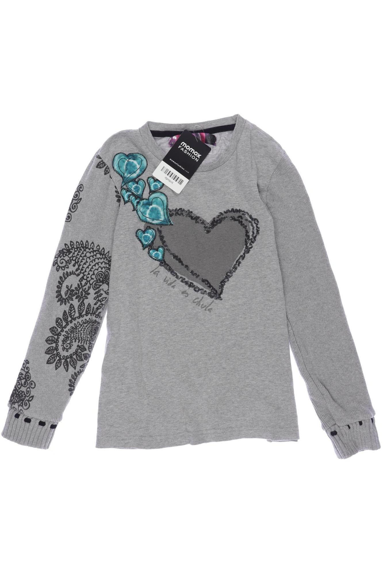 

Desigual Damen Pullover, grau, Gr. 134/140