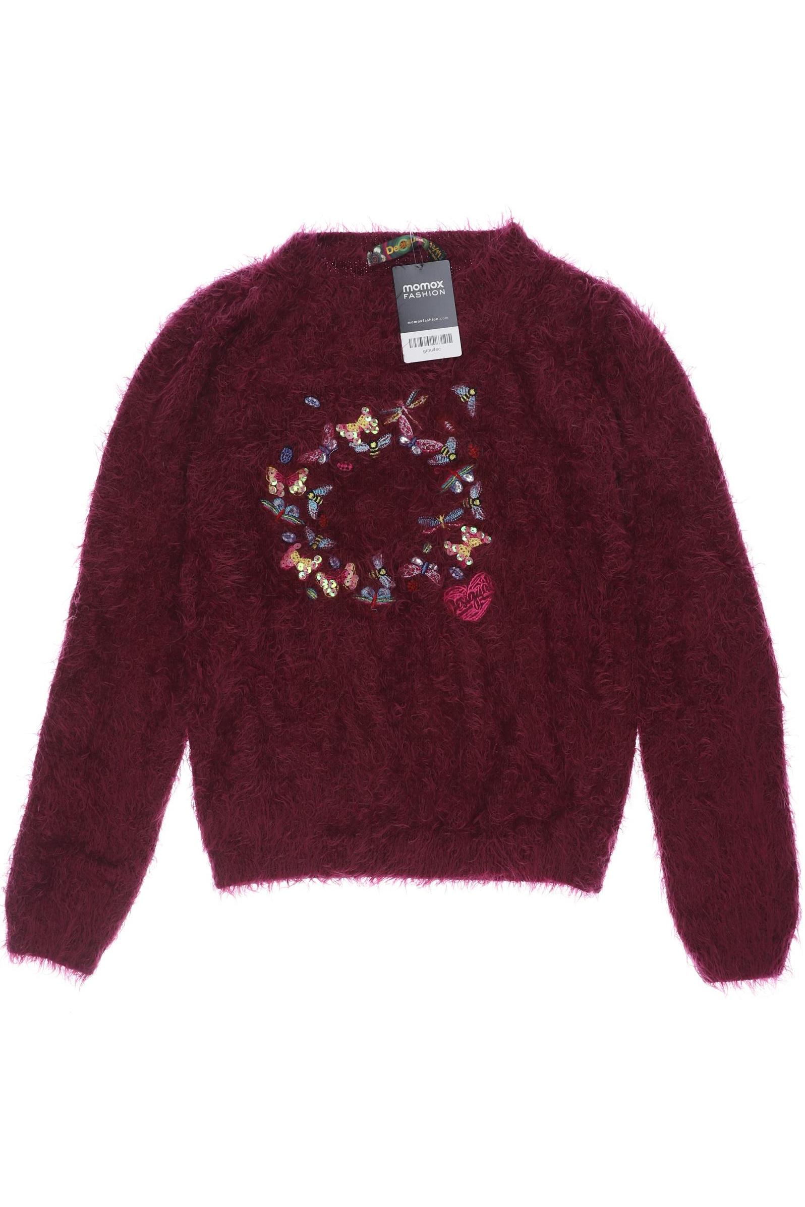 

Desigual Damen Pullover, bordeaux, Gr. 158