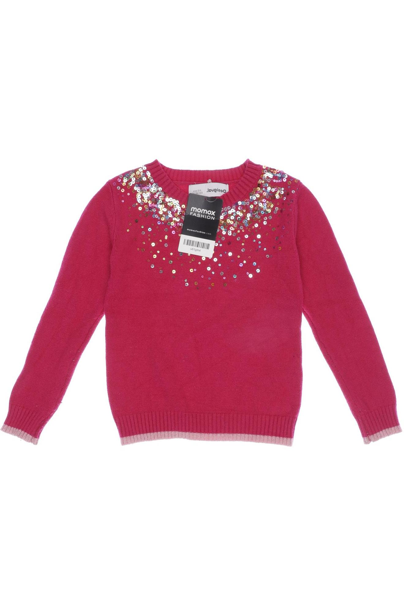 

Desigual Mädchen Pullover, pink