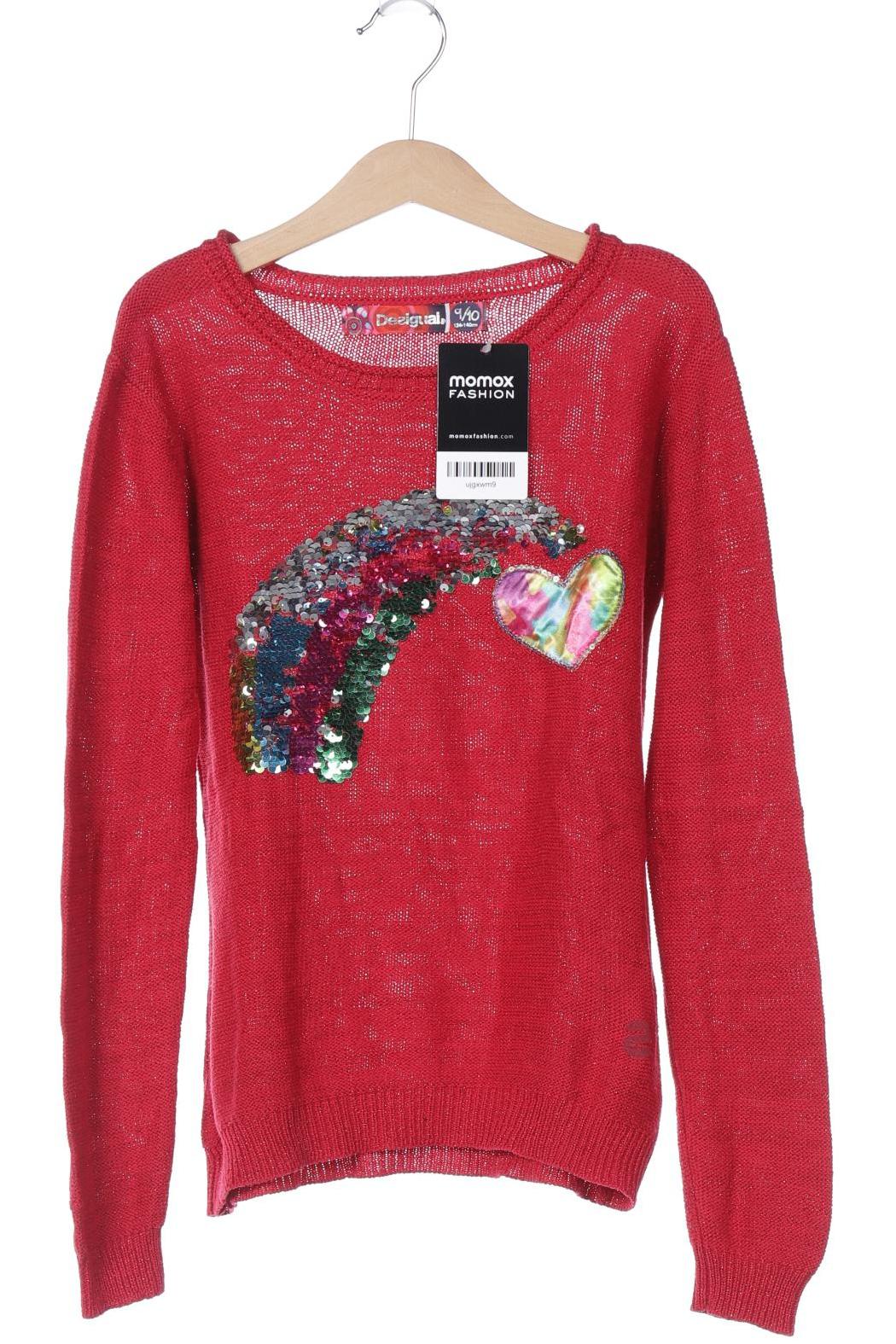 

Desigual Damen Pullover, rot, Gr. 134/140
