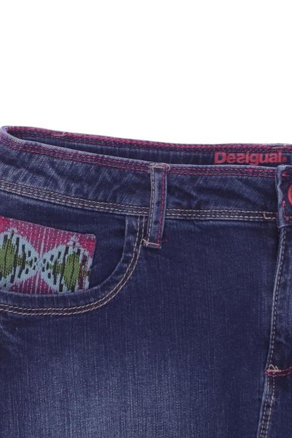 Thumbnail - Desigual Damen Rock, marineblau, Gr. 158/164