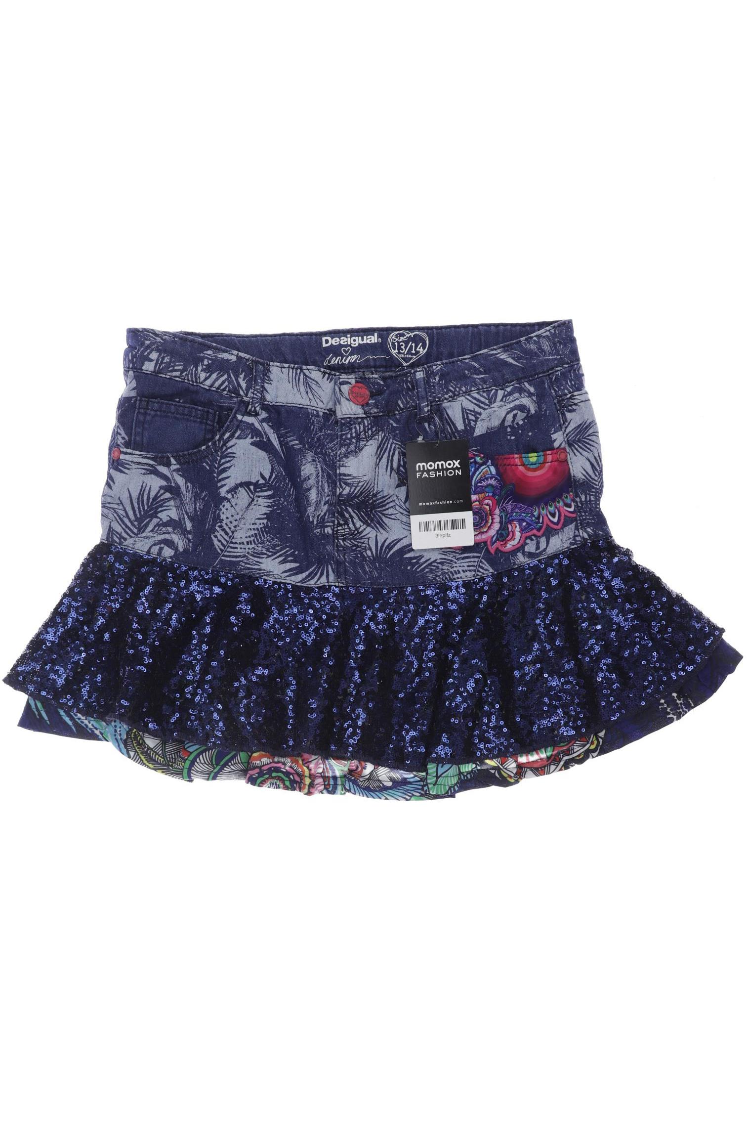 

Desigual Mädchen Rock, marineblau