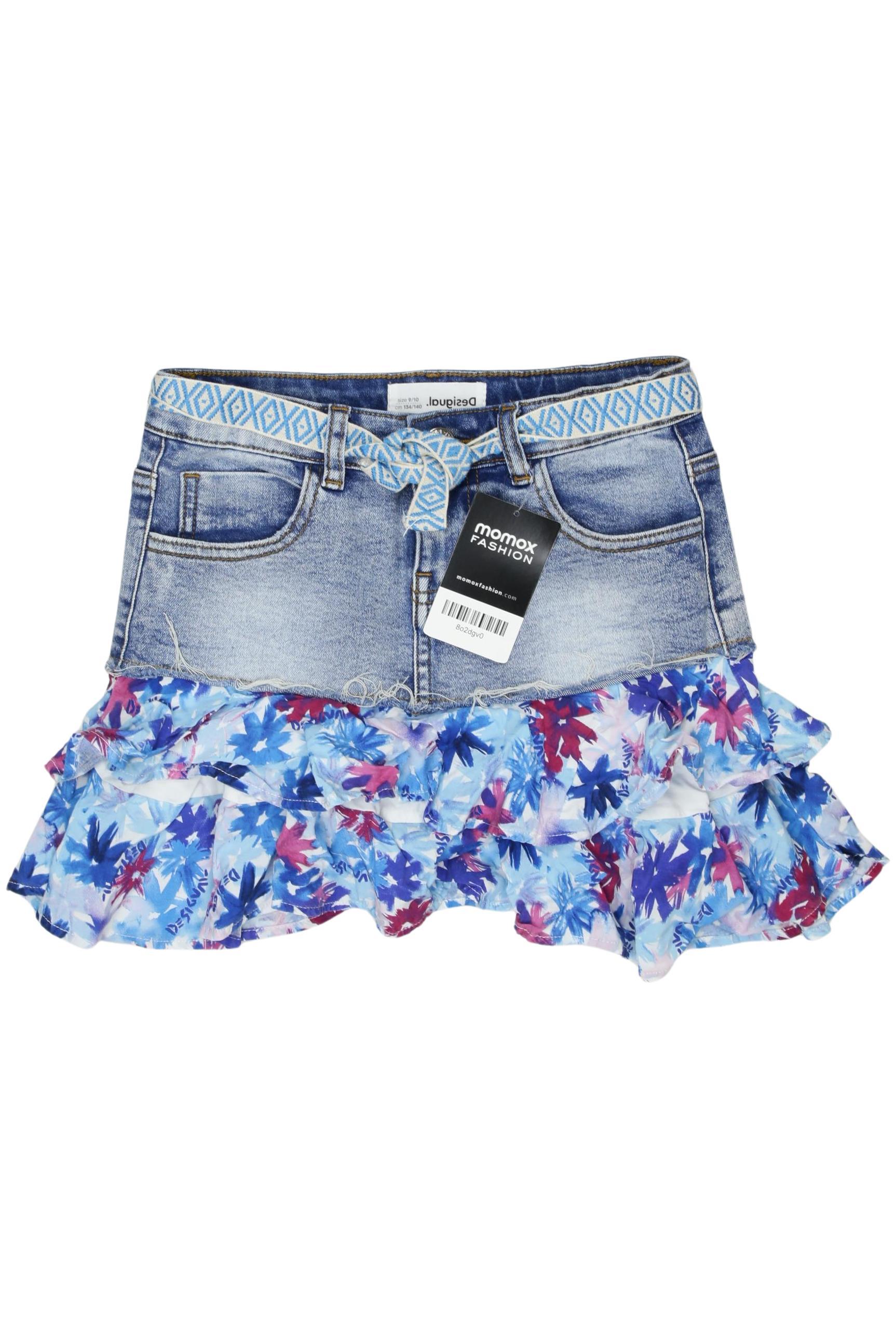 

Desigual Damen Rock, blau, Gr. 140