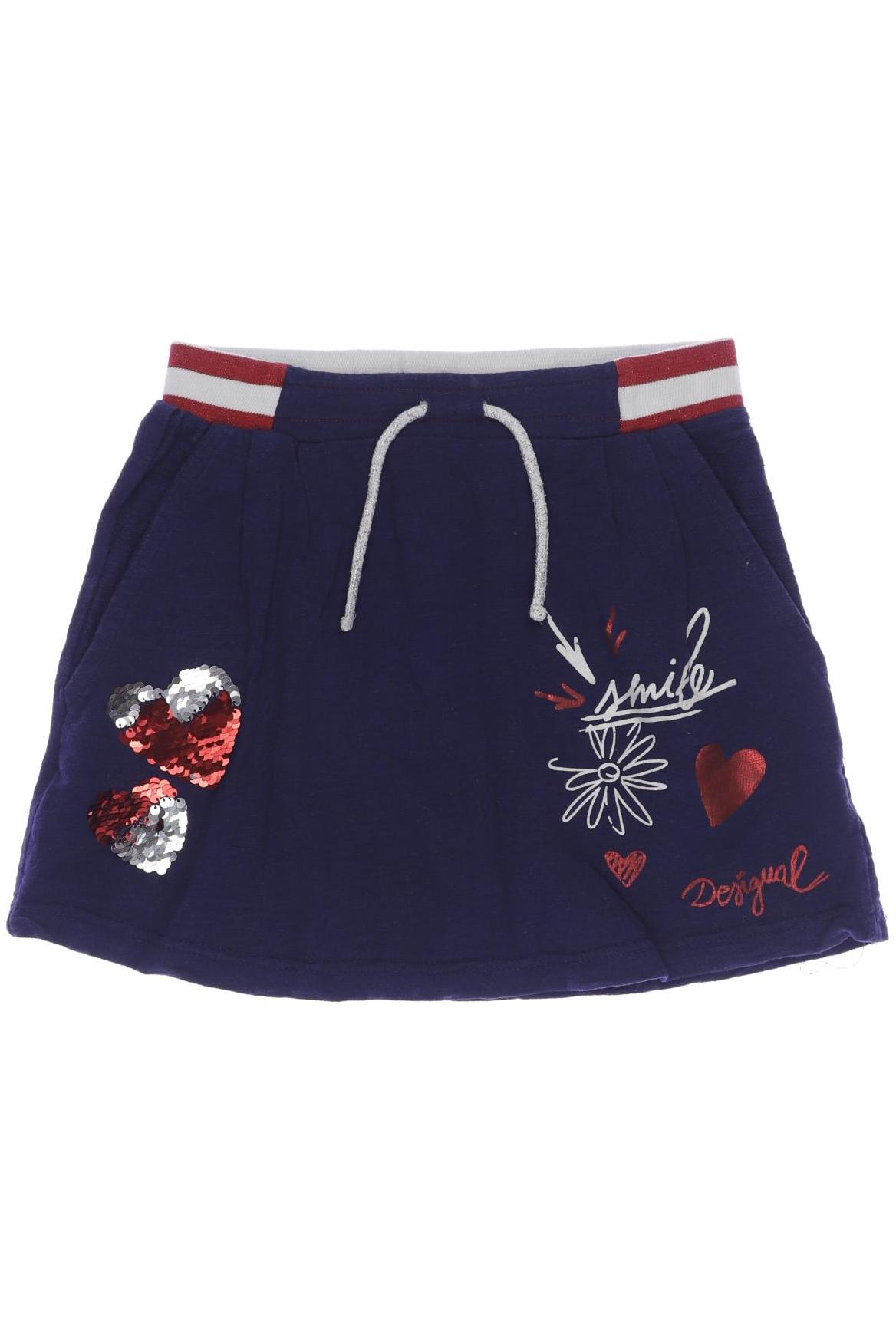 

Desigual Damen Rock, marineblau, Gr. 134