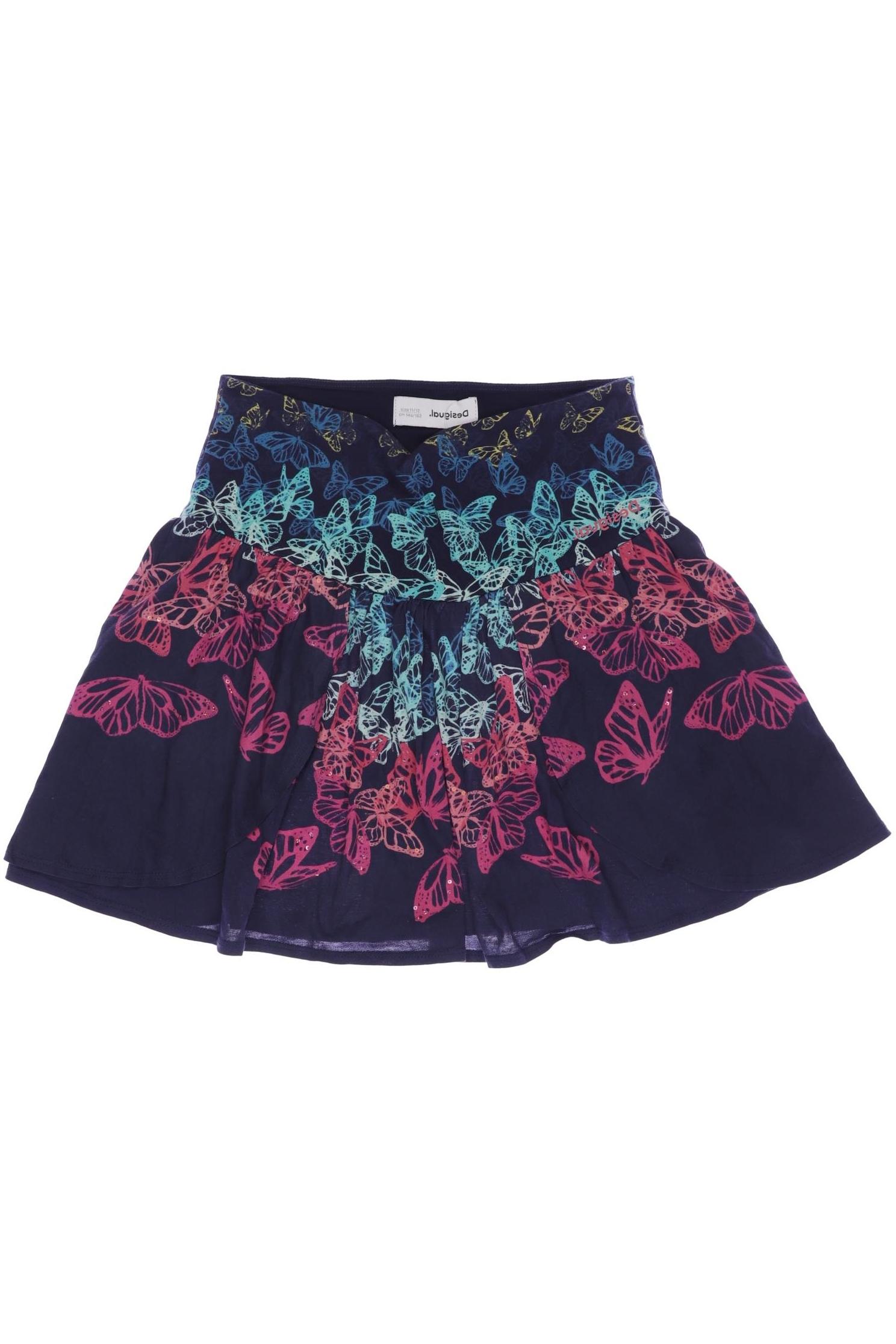 

Desigual Damen Rock, marineblau, Gr. 146/152