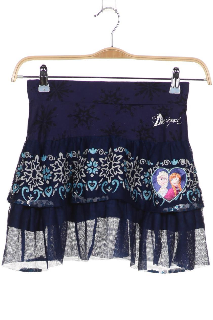 

Desigual Damen Rock, marineblau, Gr. 152