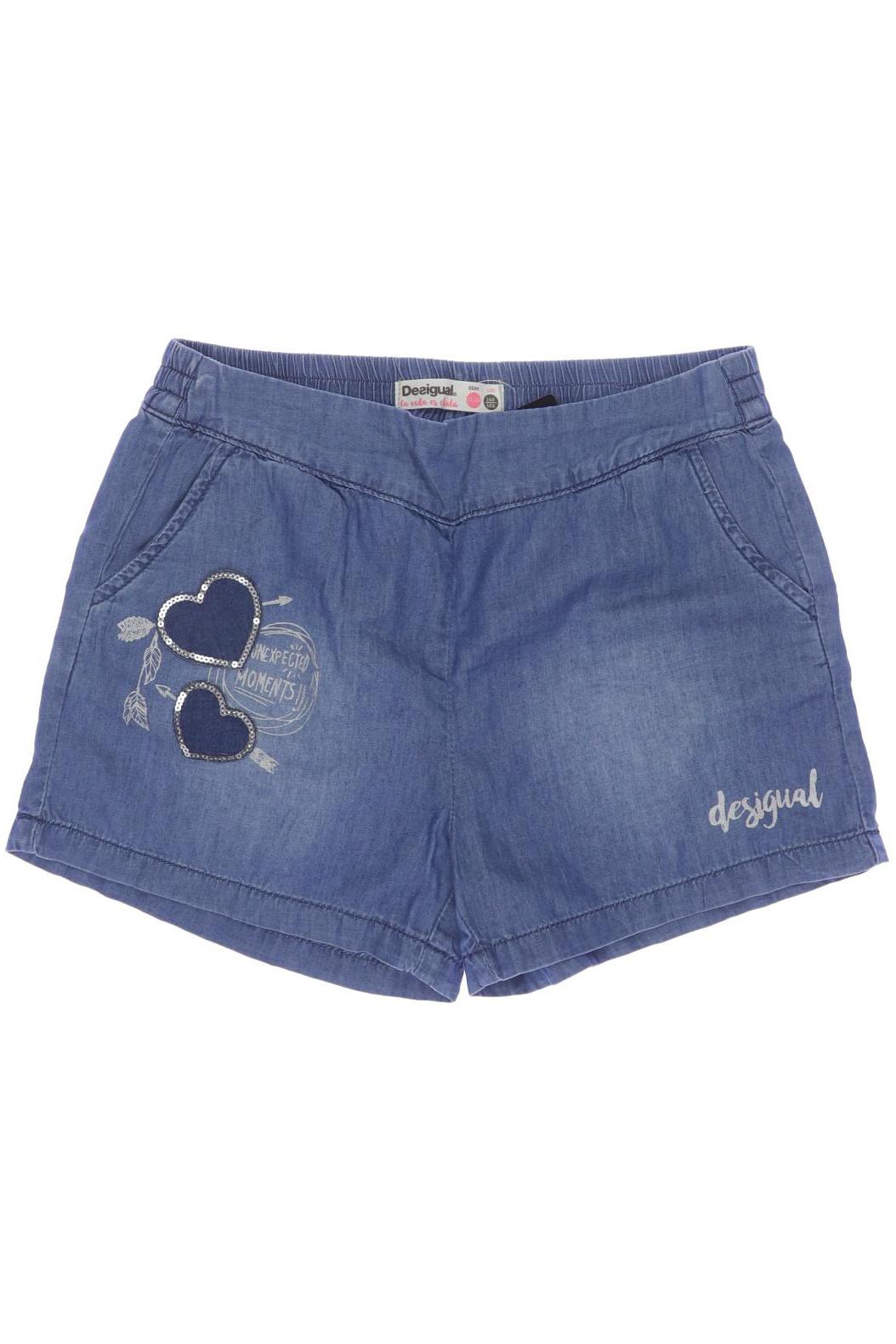 

Desigual Damen Shorts, blau, Gr. 146