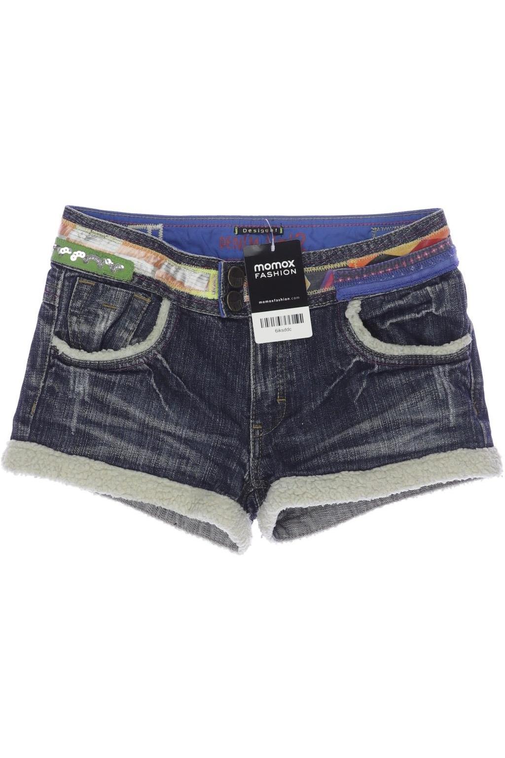 

Desigual Damen Shorts, marineblau, Gr. 152