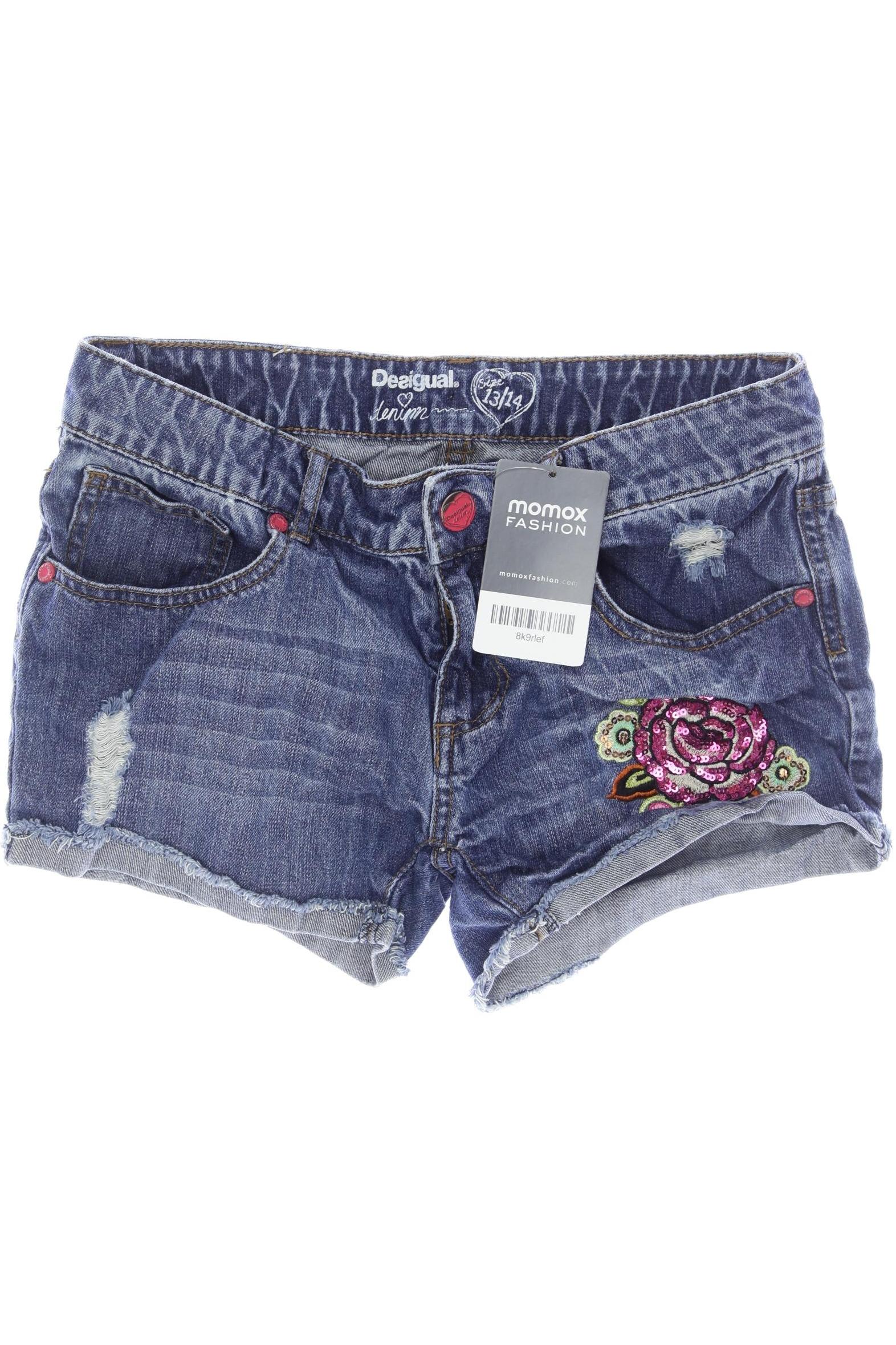 

Desigual Damen Shorts, blau, Gr. 164