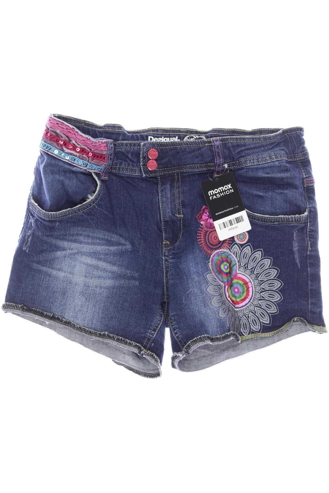 

Desigual Damen Shorts, marineblau, Gr. 158/164