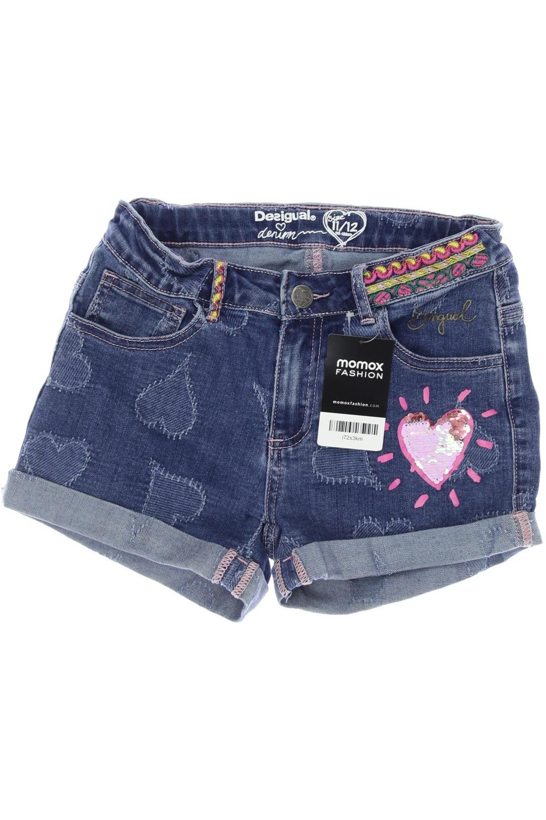 

Desigual Damen Shorts, blau, Gr. 146/152