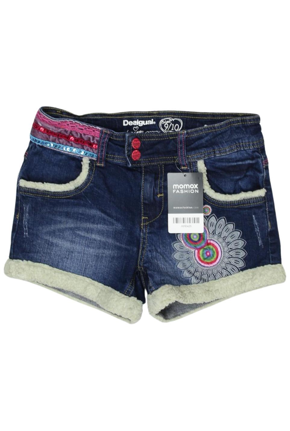 

Desigual Damen Shorts, marineblau, Gr. 140