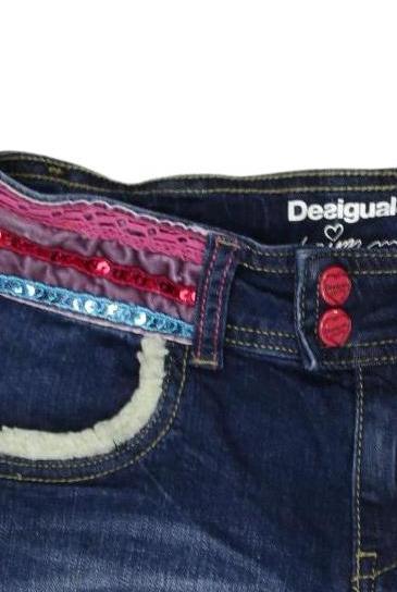 Thumbnail - Desigual Damen Shorts, marineblau, Gr. 140