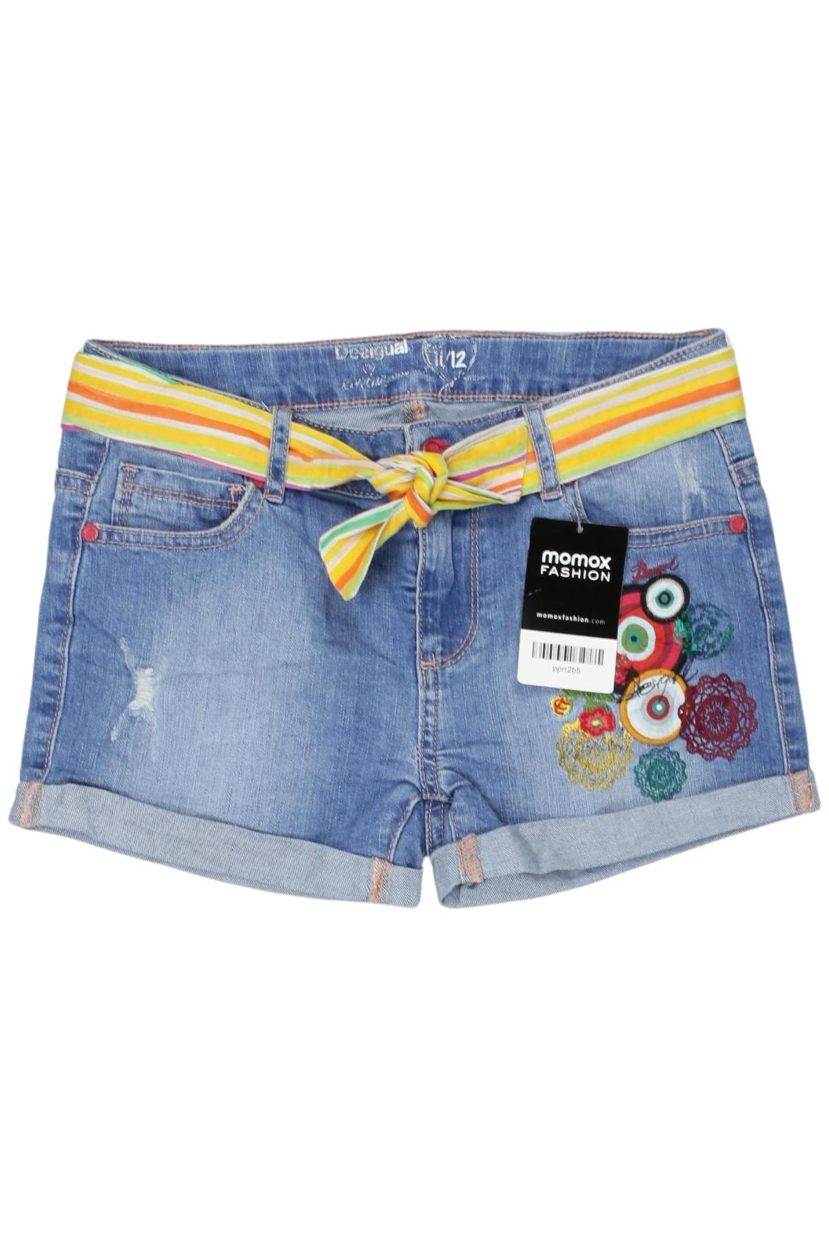 

Desigual Damen Shorts, blau, Gr. 152