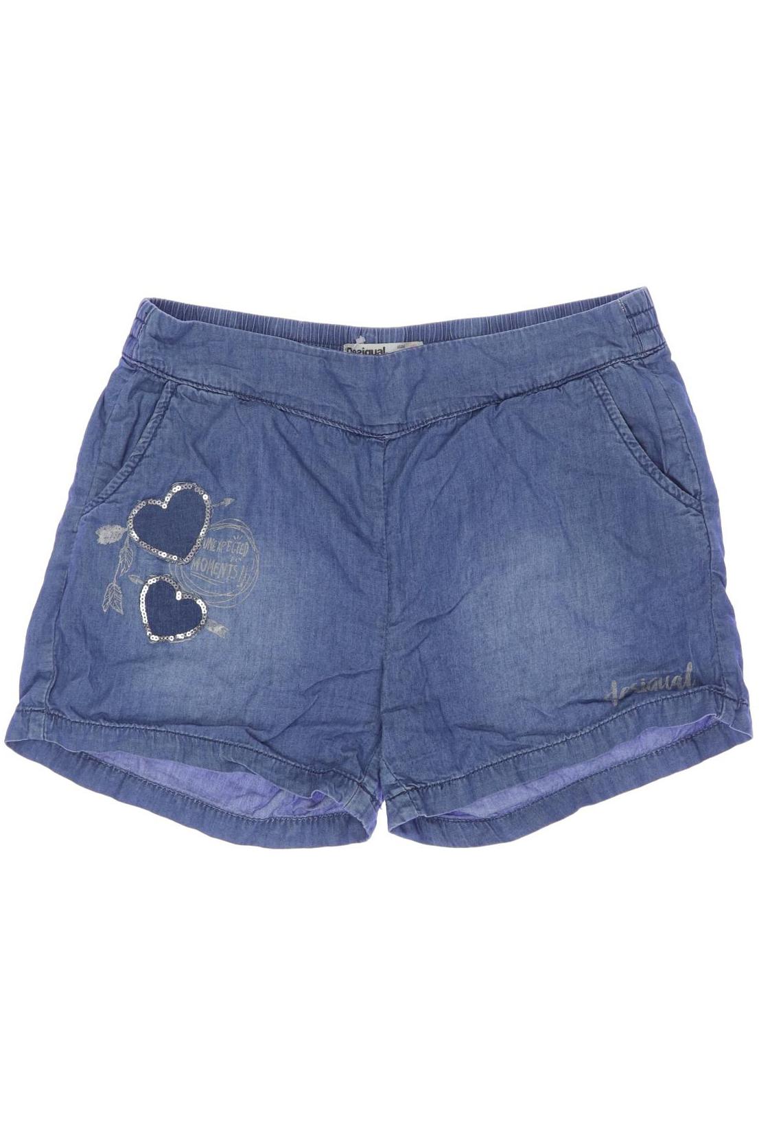 

Desigual Damen Shorts, blau, Gr. 158