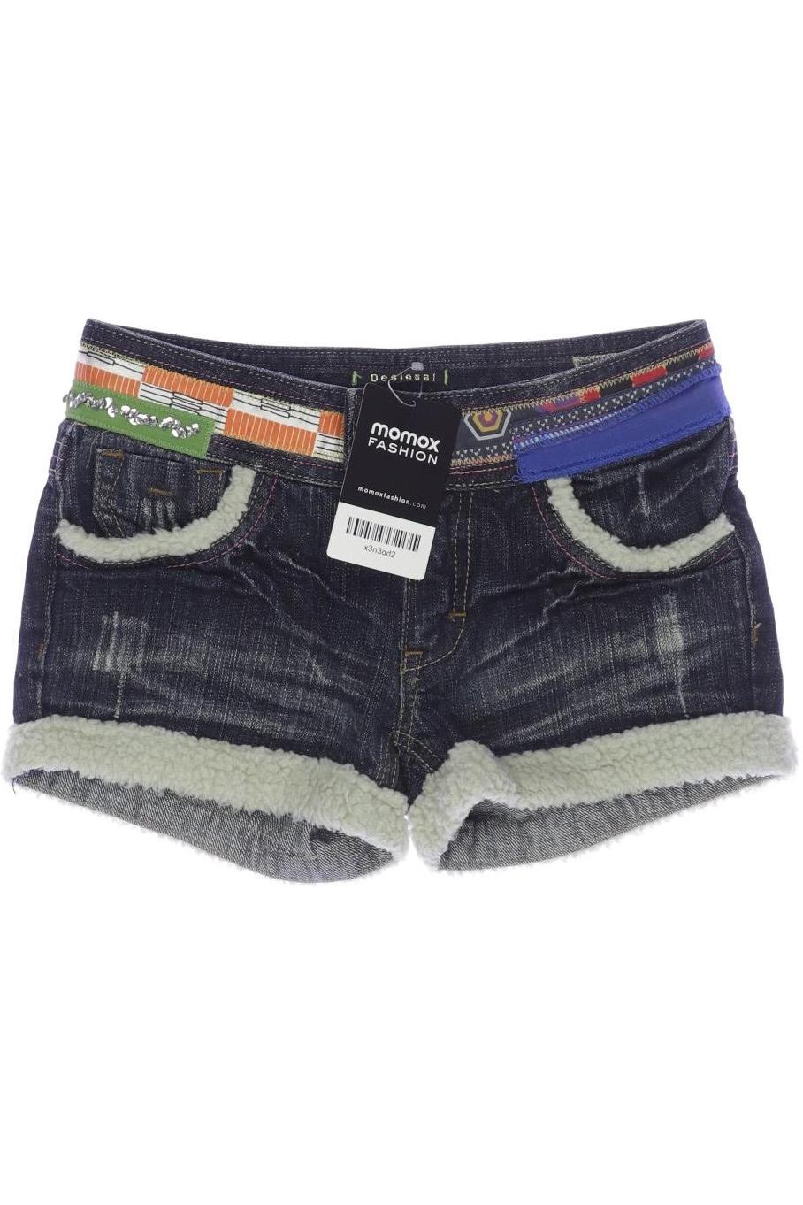 

Desigual Damen Shorts, marineblau, Gr. 128