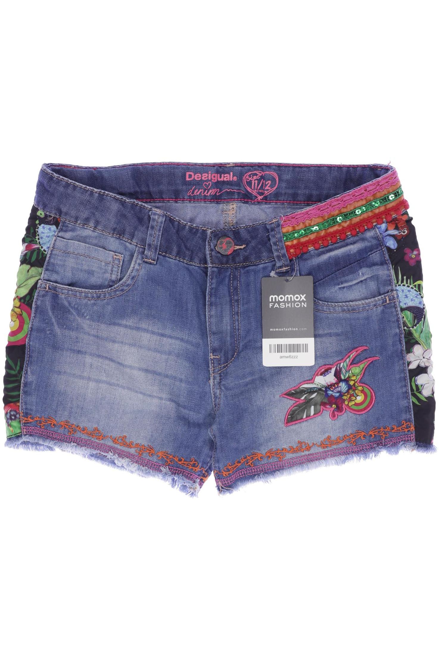 

Desigual Damen Shorts, blau, Gr. 146