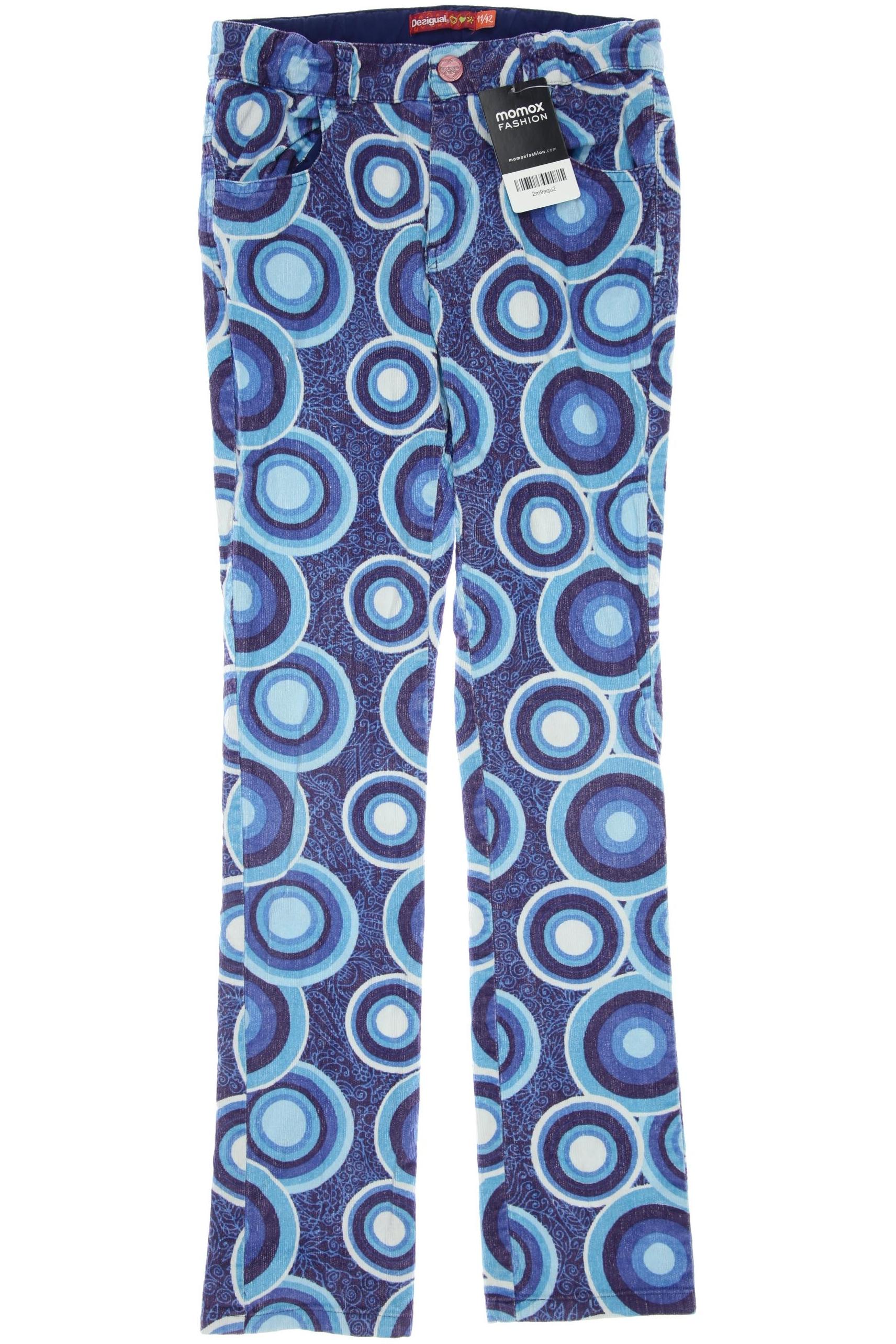 

Desigual Damen Stoffhose, blau, Gr. 152