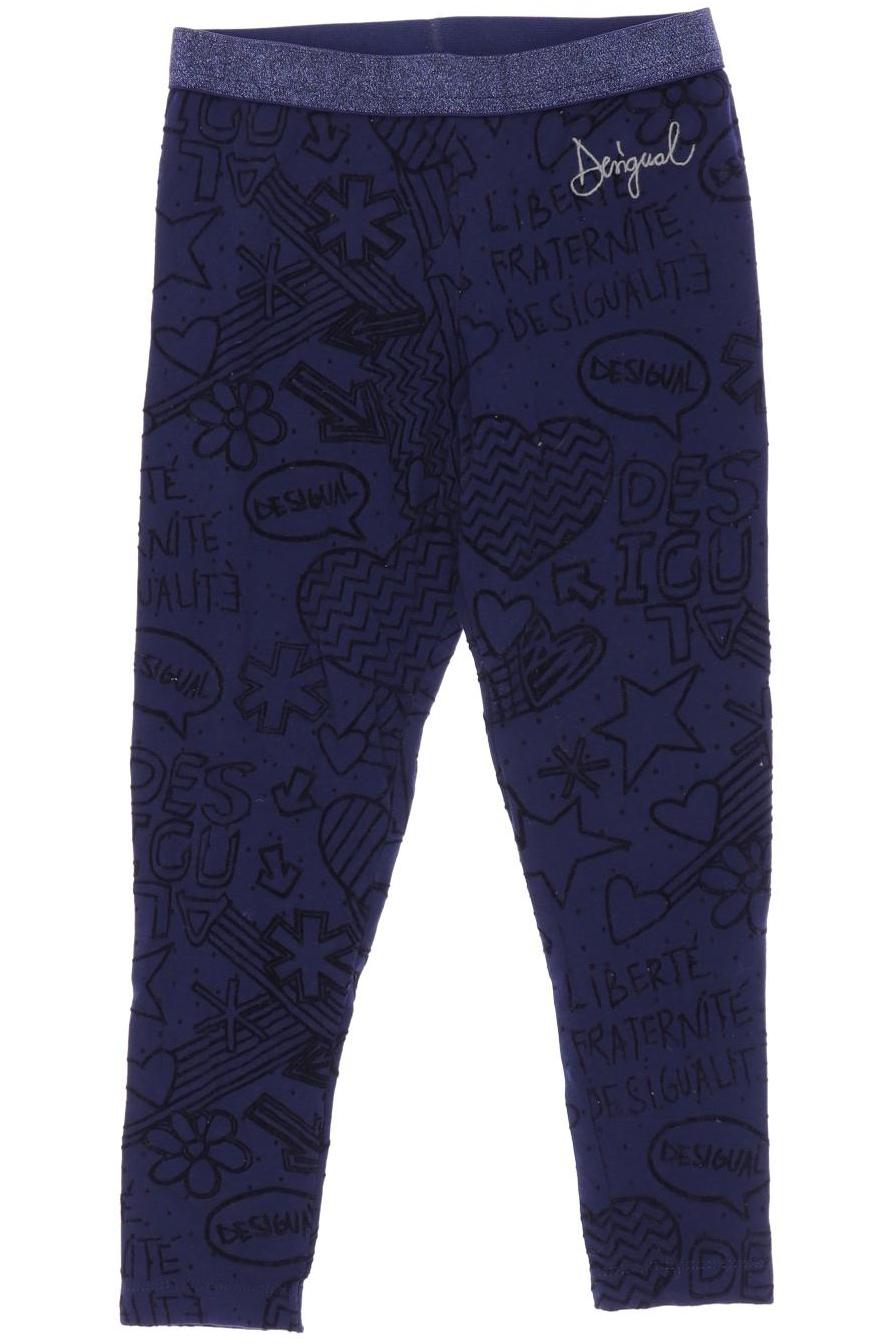 

Desigual Damen Stoffhose, marineblau, Gr. 98