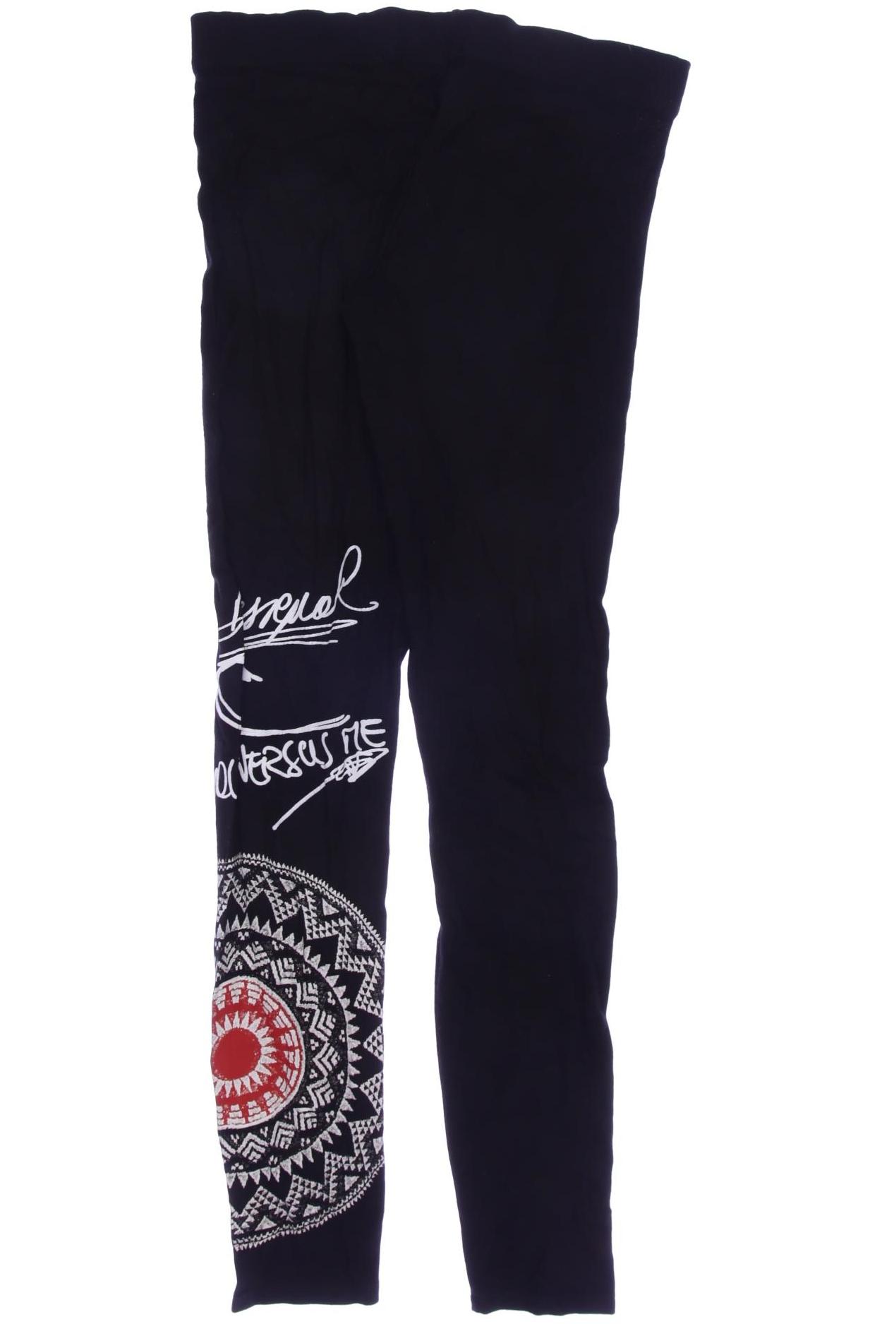 Thumbnail - Desigual Mädchen Stoffhose, schwarz, Gr. 134