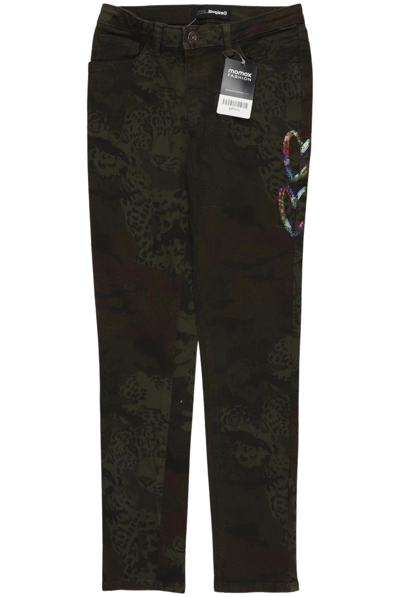 

Desigual Damen Stoffhose, grün, Gr. 146