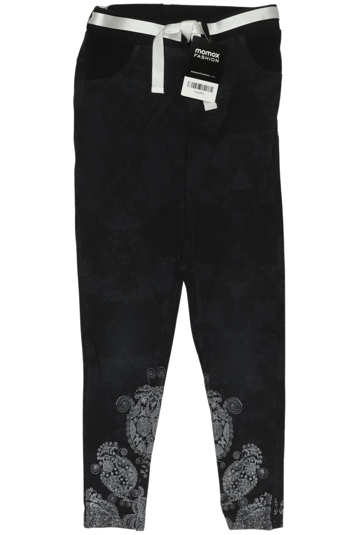 

Desigual Damen Stoffhose, schwarz, Gr. 140