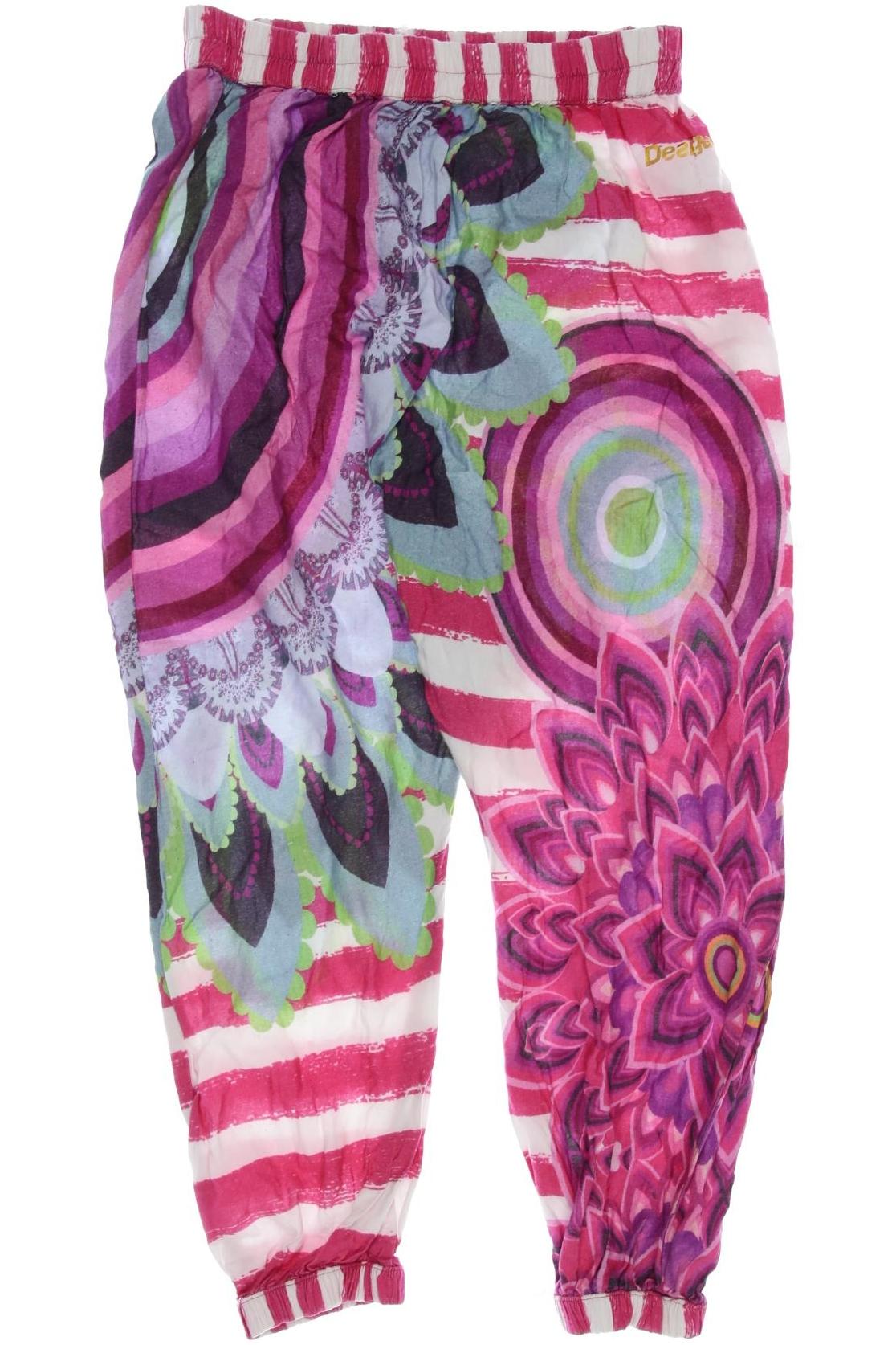 

Desigual Damen Stoffhose, mehrfarbig, Gr. 128
