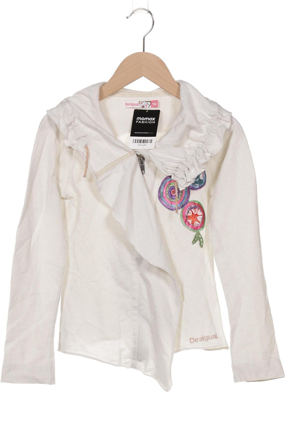 

Desigual Damen Strickjacke, cremeweiß, Gr. 140