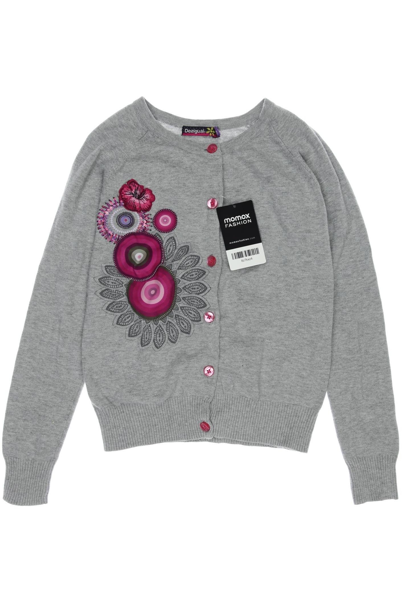 

Desigual Damen Strickjacke, grau, Gr. 140