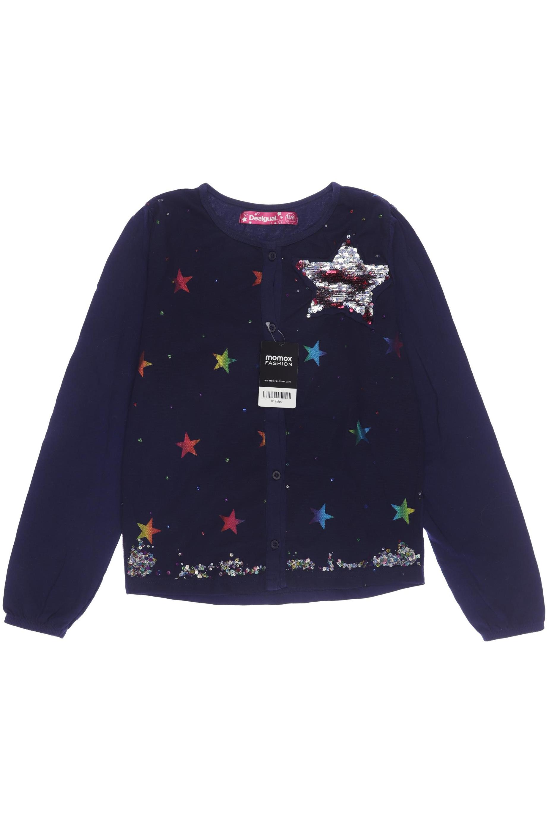 

Desigual Mädchen Strickjacke, marineblau