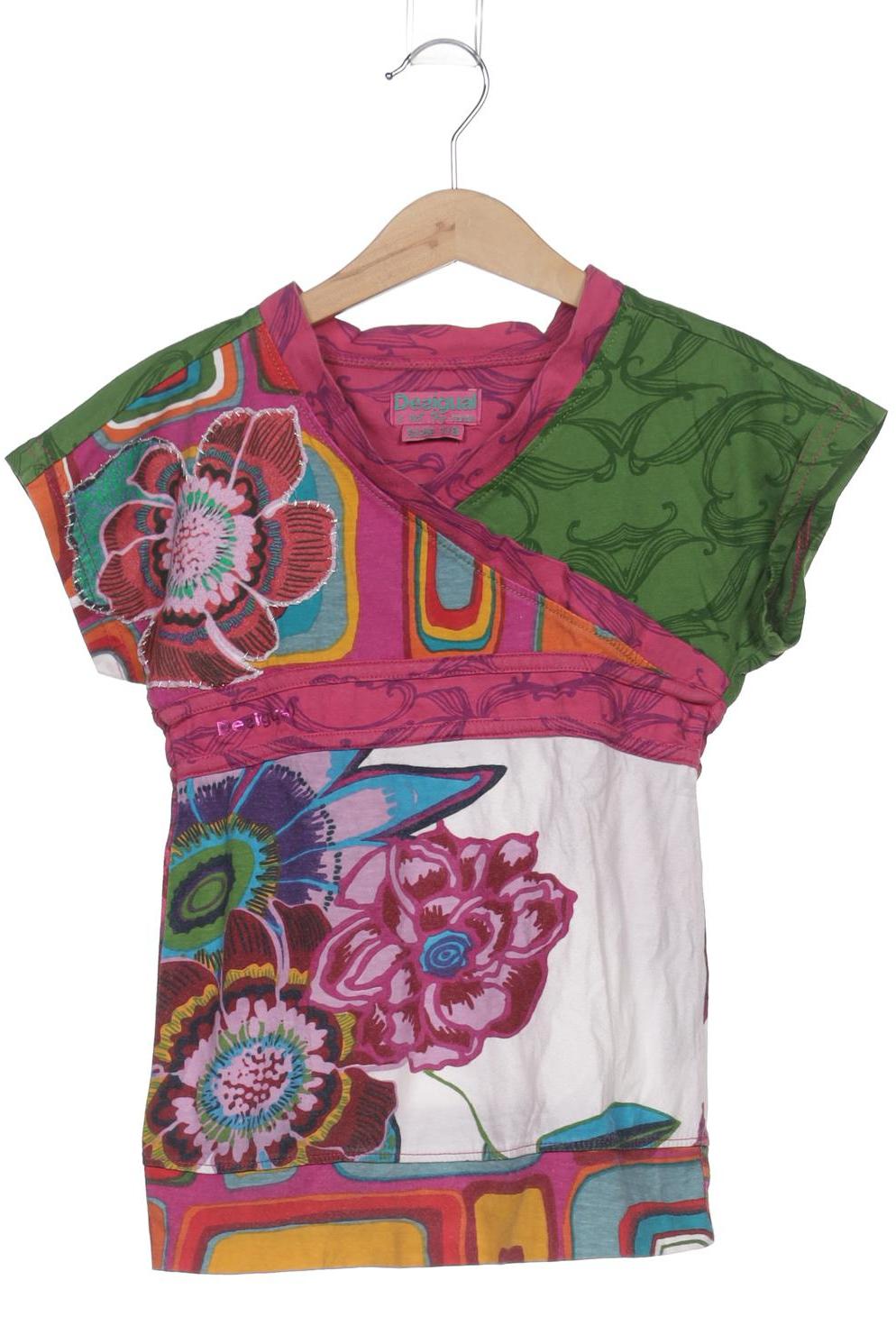 

Desigual Damen T-Shirt, mehrfarbig, Gr. 128