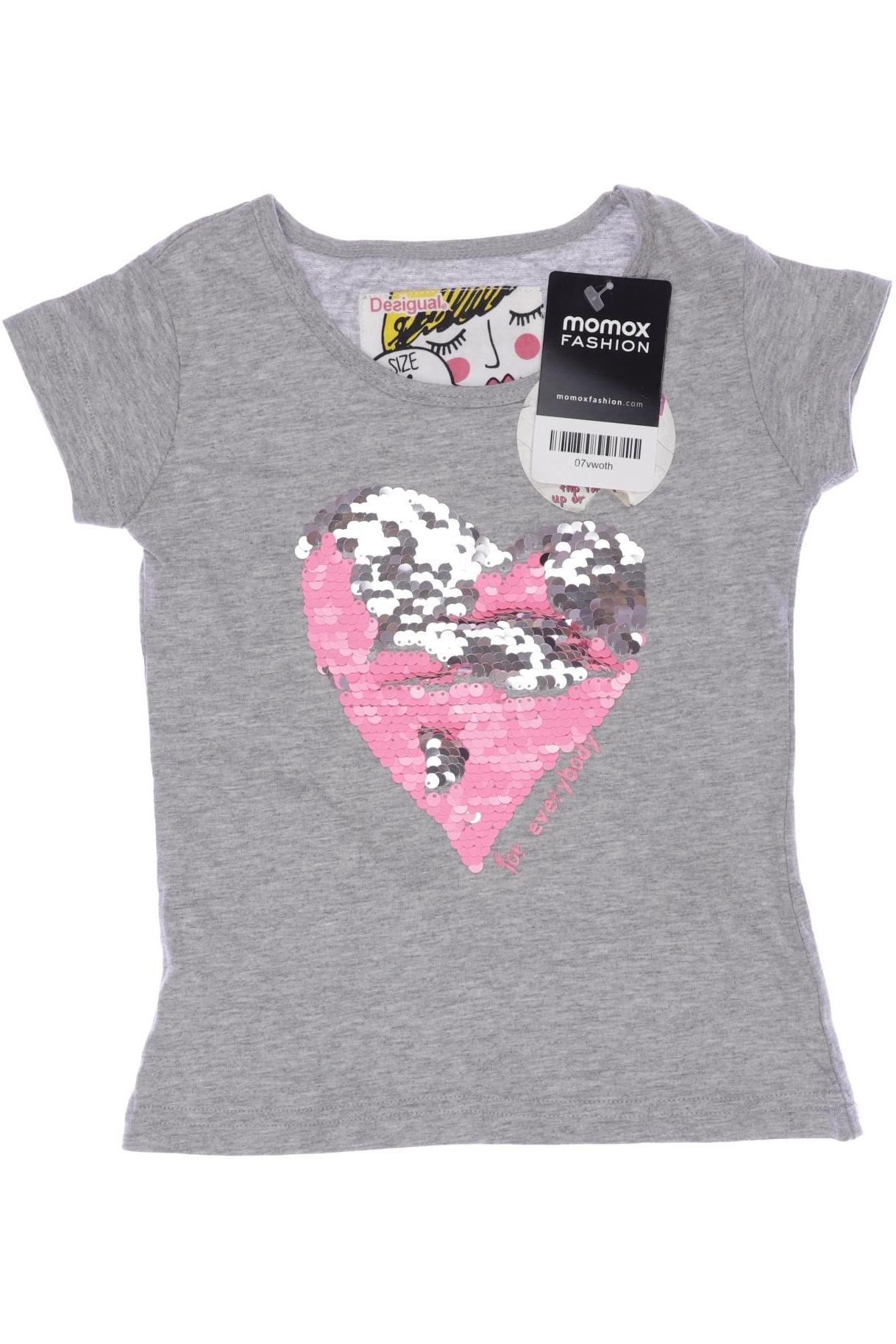 

Desigual Damen T-Shirt, grau, Gr. 104