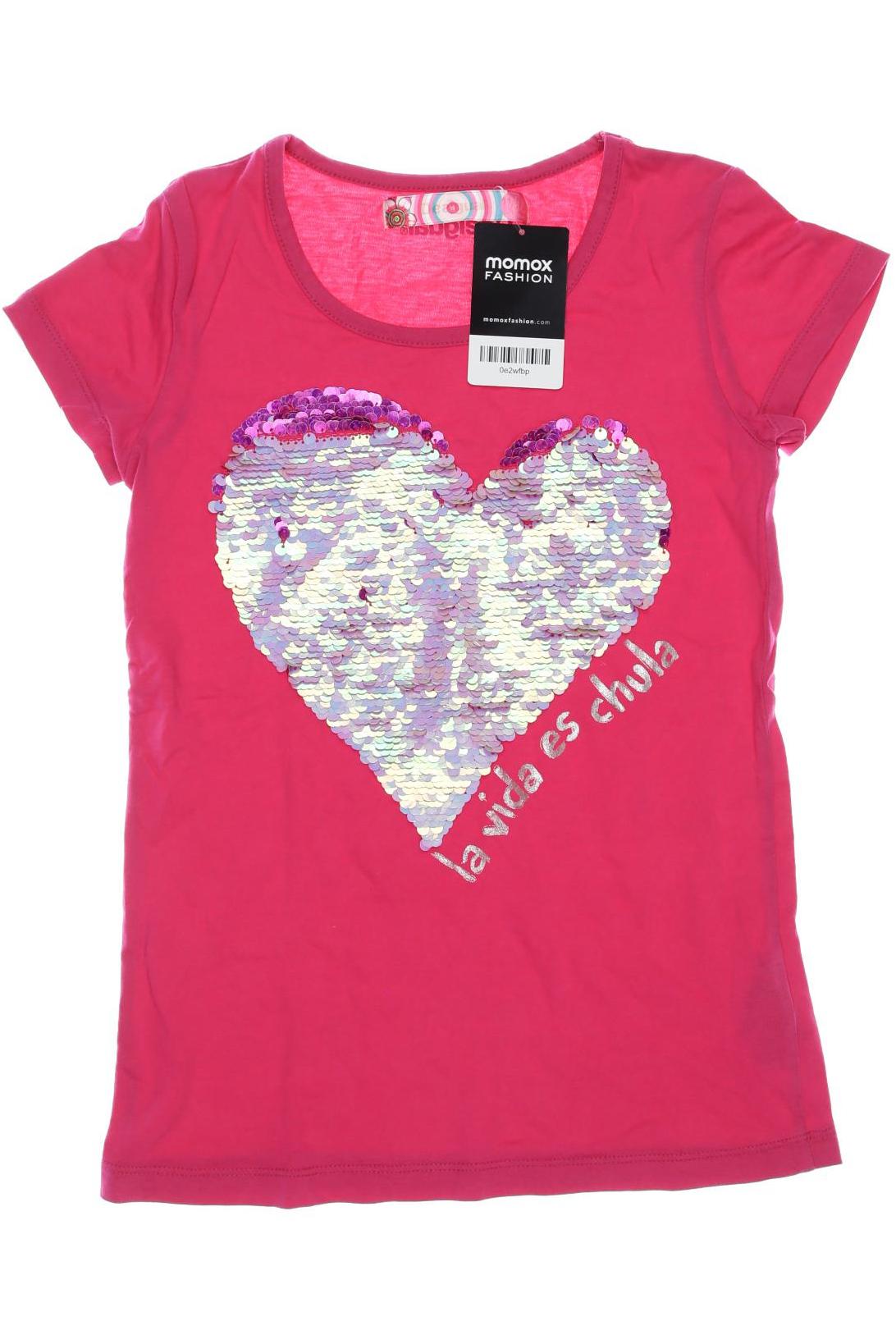 

Desigual Damen T-Shirt, pink, Gr. 152