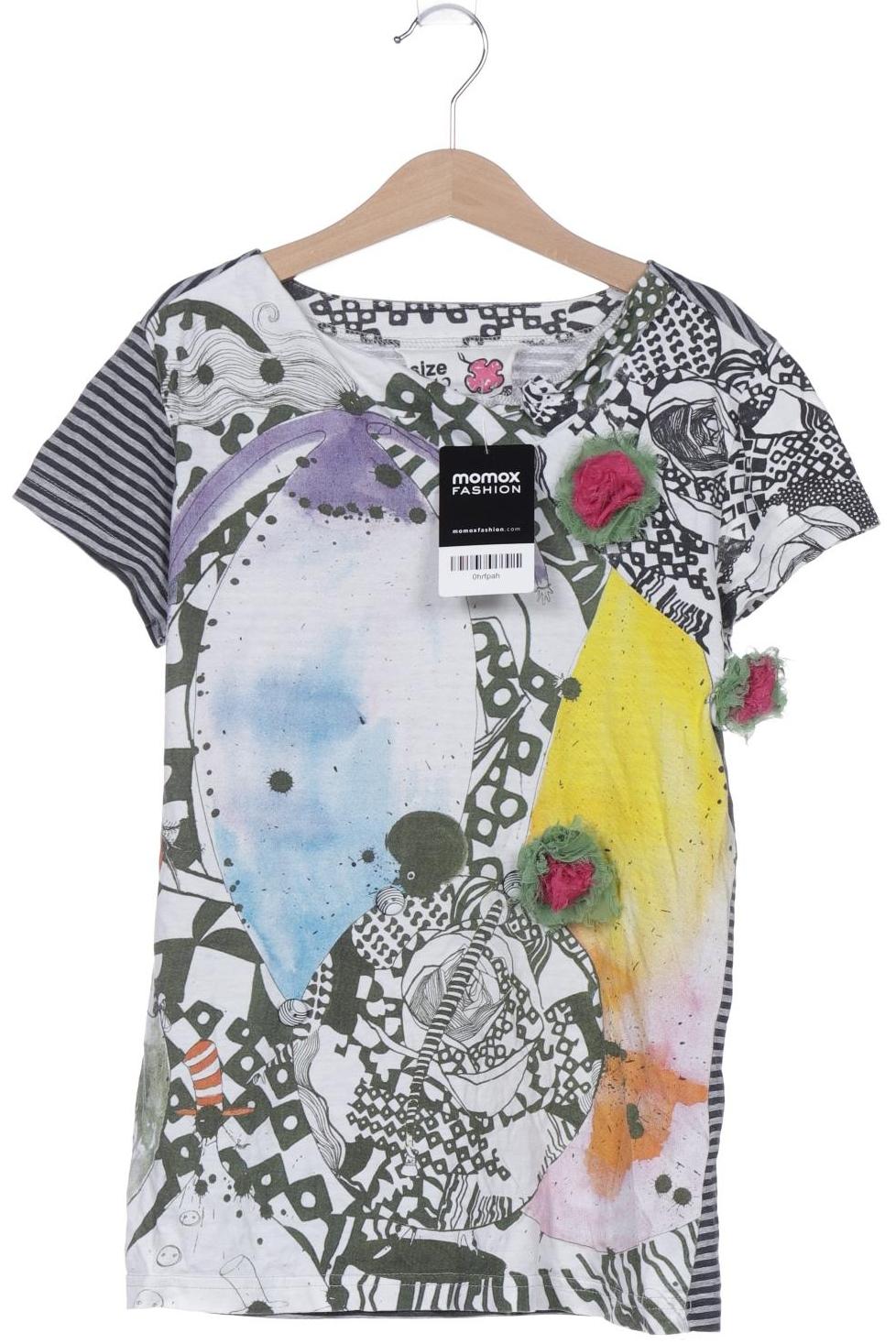 

Desigual Damen T-Shirt, mehrfarbig, Gr. 152