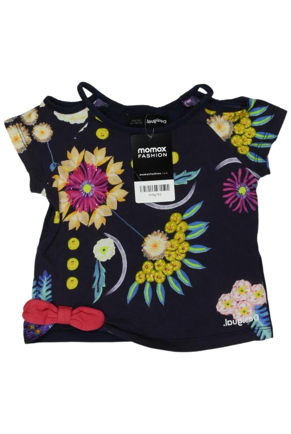 

Desigual Damen T-Shirt, marineblau, Gr. 98