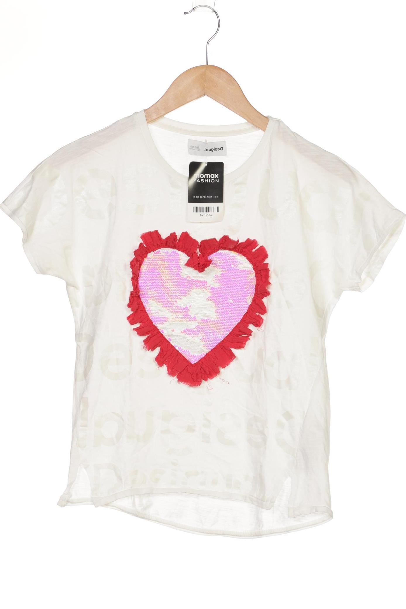 

Desigual Damen T-Shirt, weiß, Gr. 152