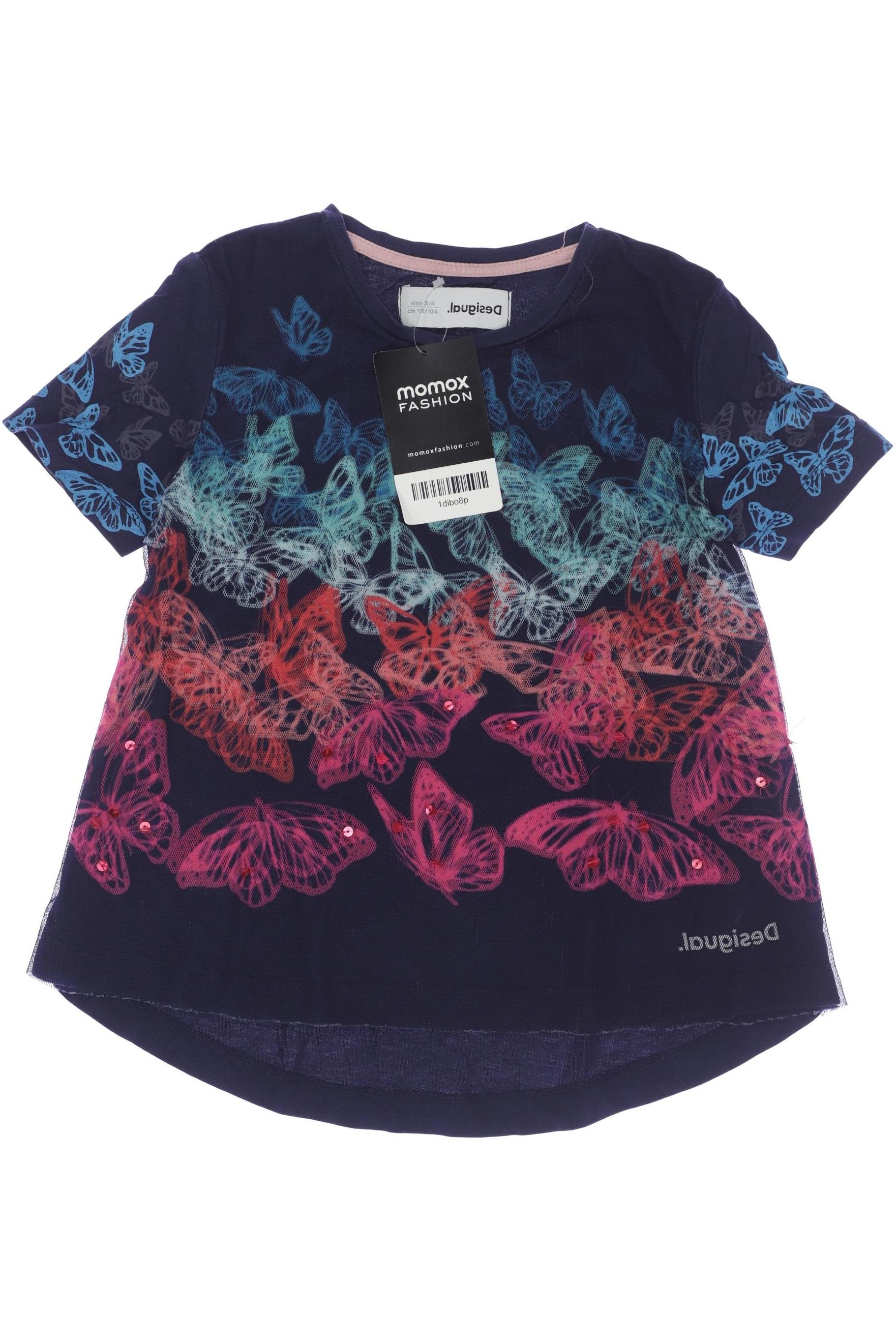 

Desigual Damen T-Shirt, marineblau, Gr. 98