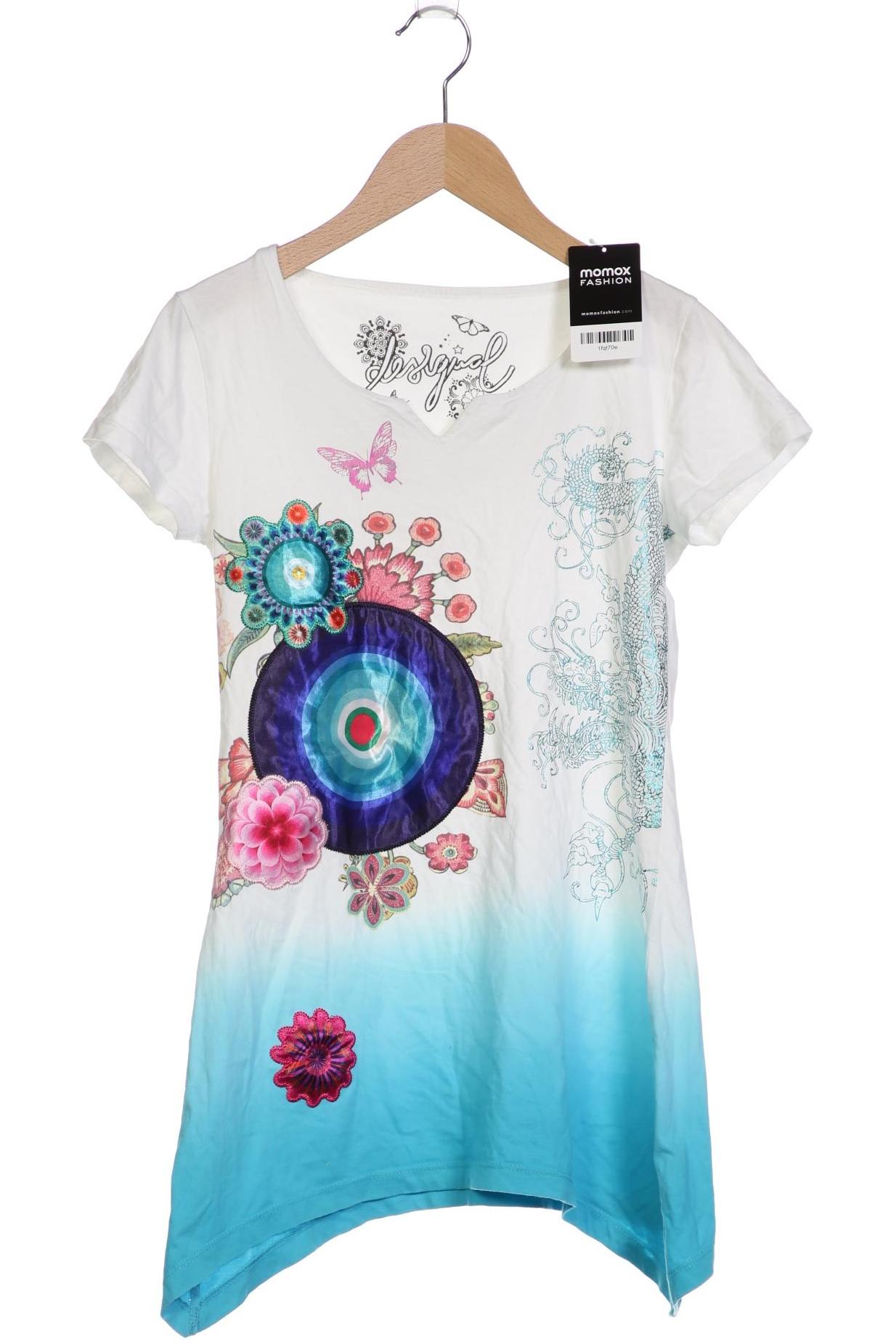 

Desigual Damen T-Shirt, weiß, Gr. 164