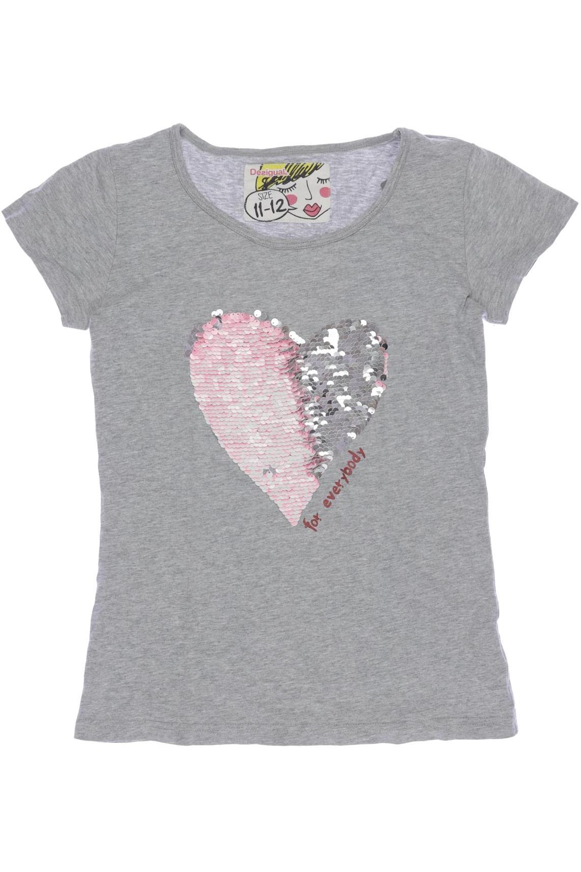 

Desigual Damen T-Shirt, grau, Gr. 152
