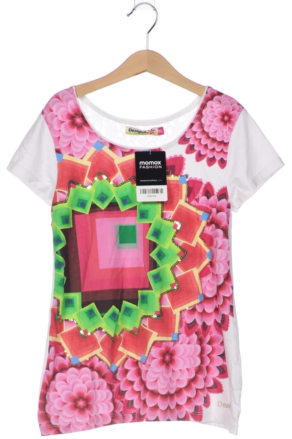 

Desigual Damen T-Shirt, mehrfarbig, Gr. 146