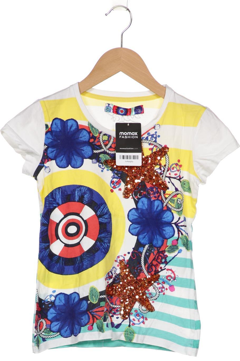 

Desigual Damen T-Shirt, mehrfarbig, Gr. 146