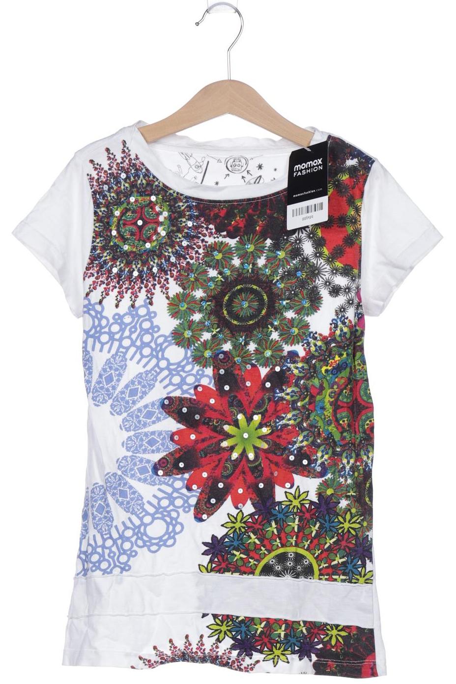 

Desigual Damen T-Shirt, weiß, Gr. 152