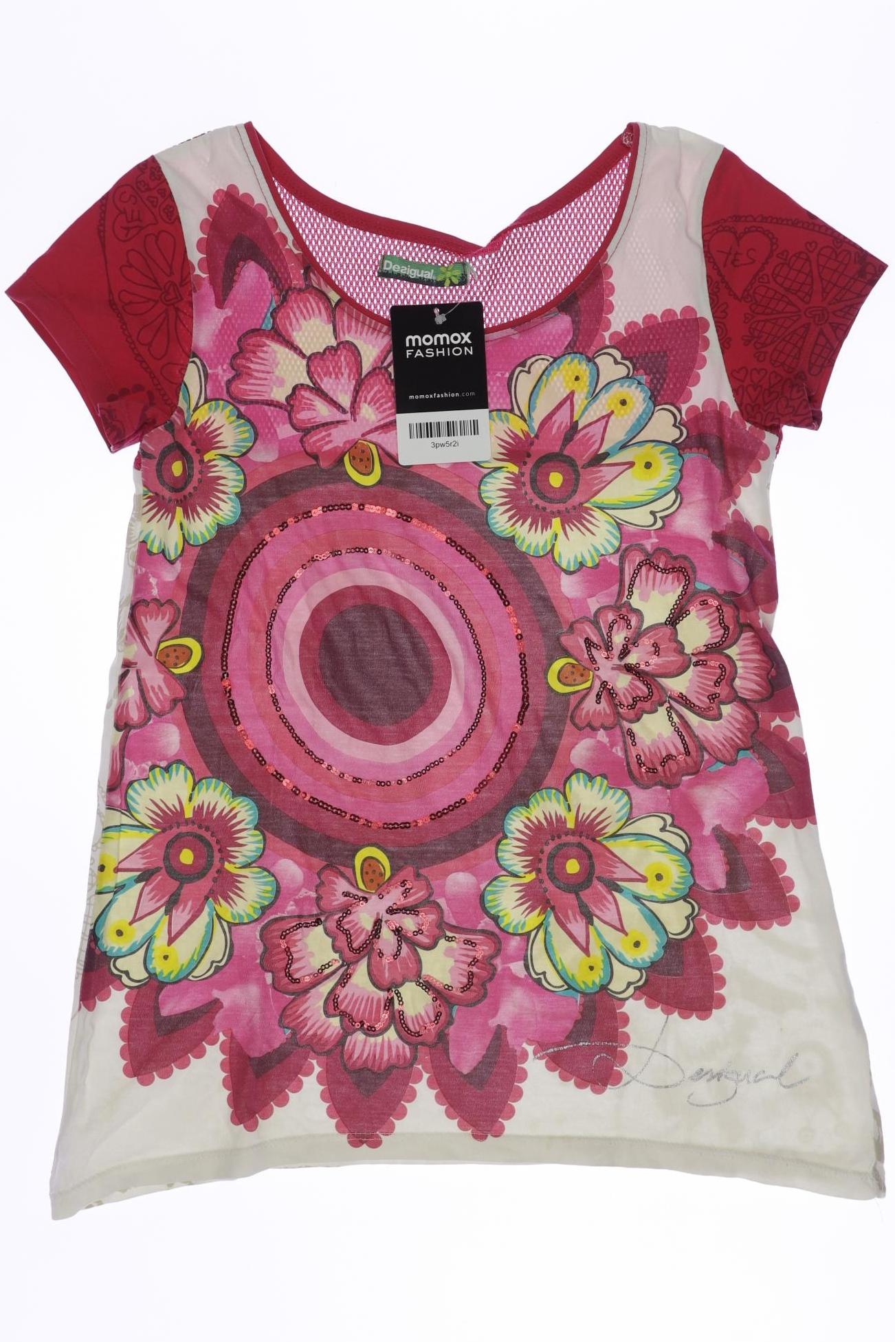 

Desigual Damen T-Shirt, pink, Gr. 134