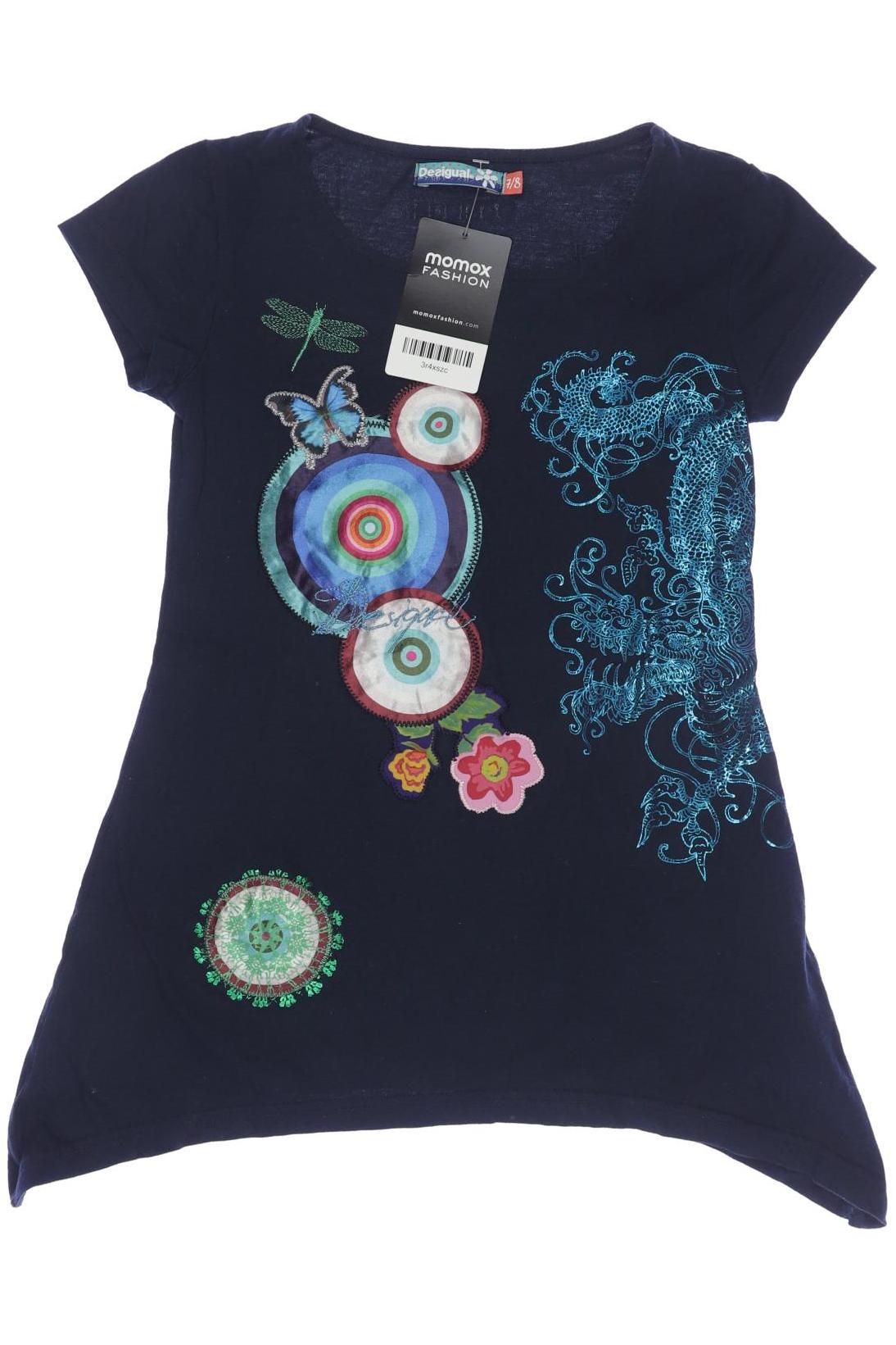 

Desigual Damen T-Shirt, blau, Gr. 128