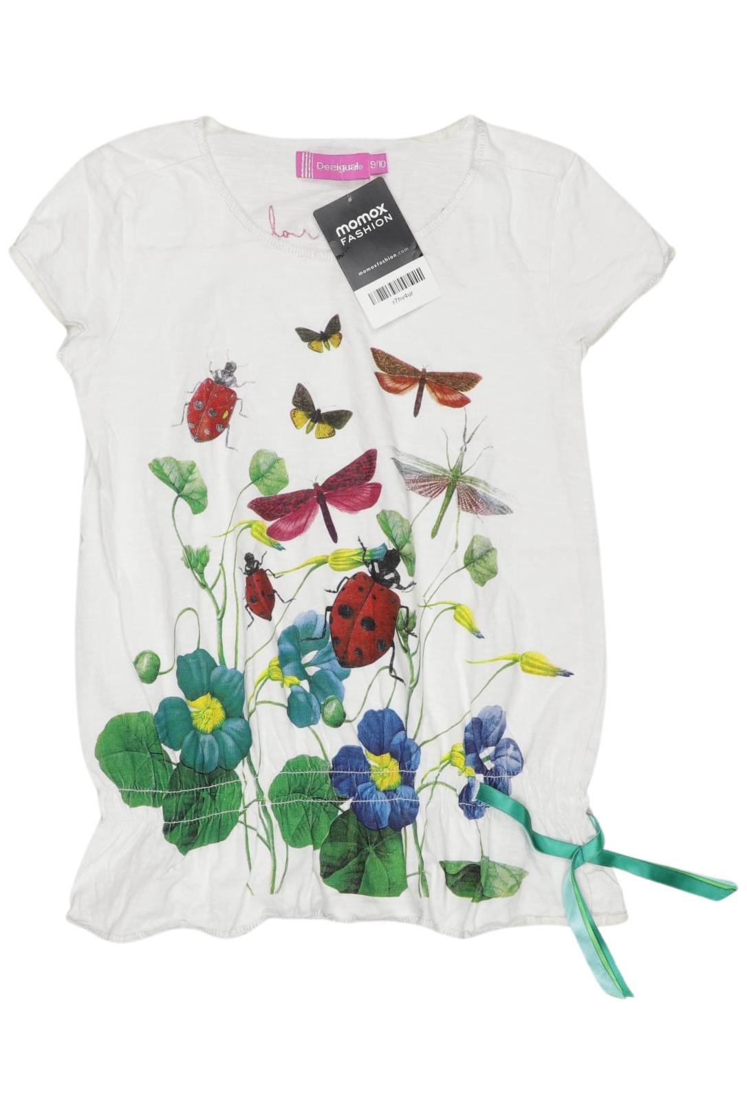 

Desigual Damen T-Shirt, weiß, Gr. 140